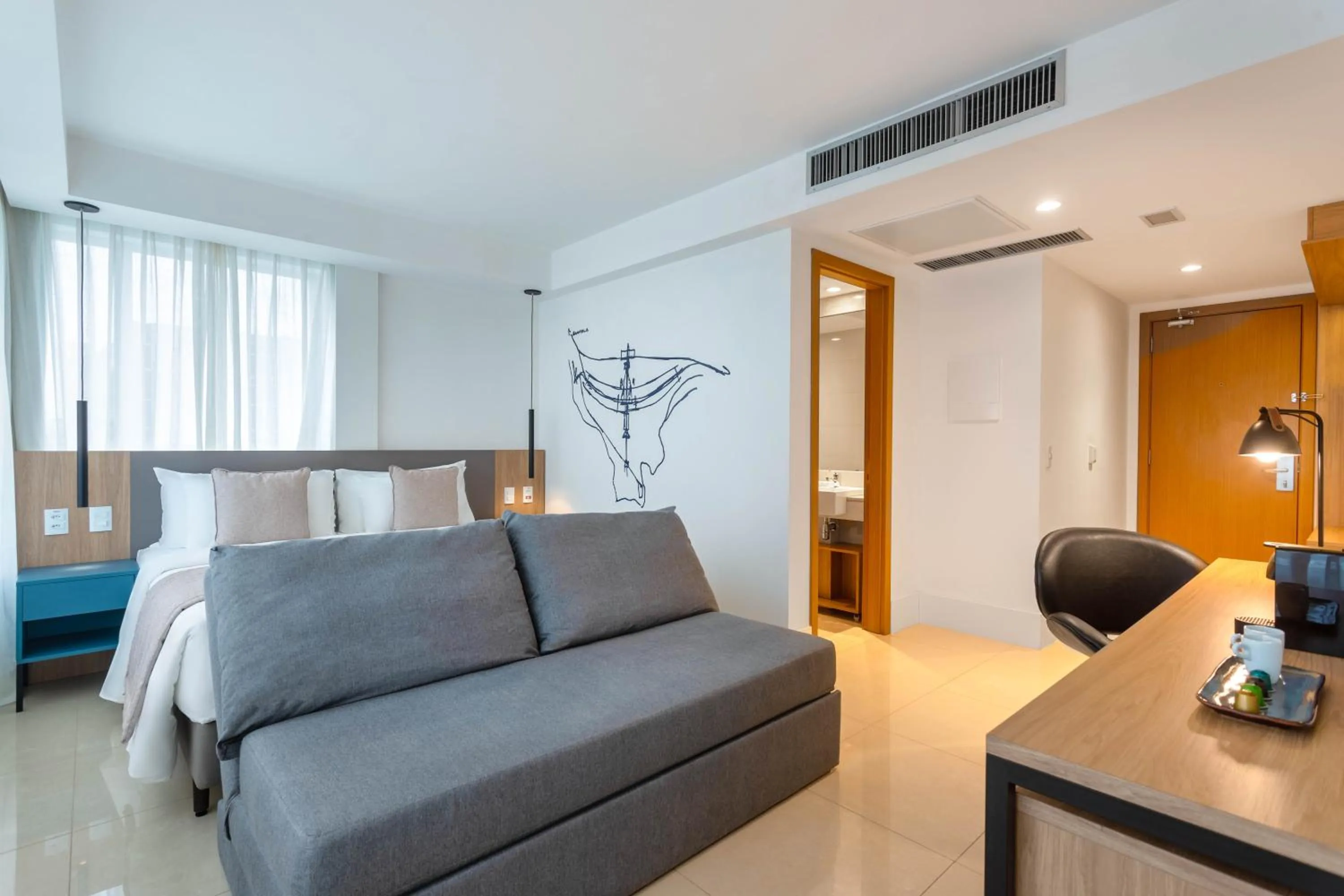 Bedroom, Bed in Tryp by Wyndham Brasília Nações