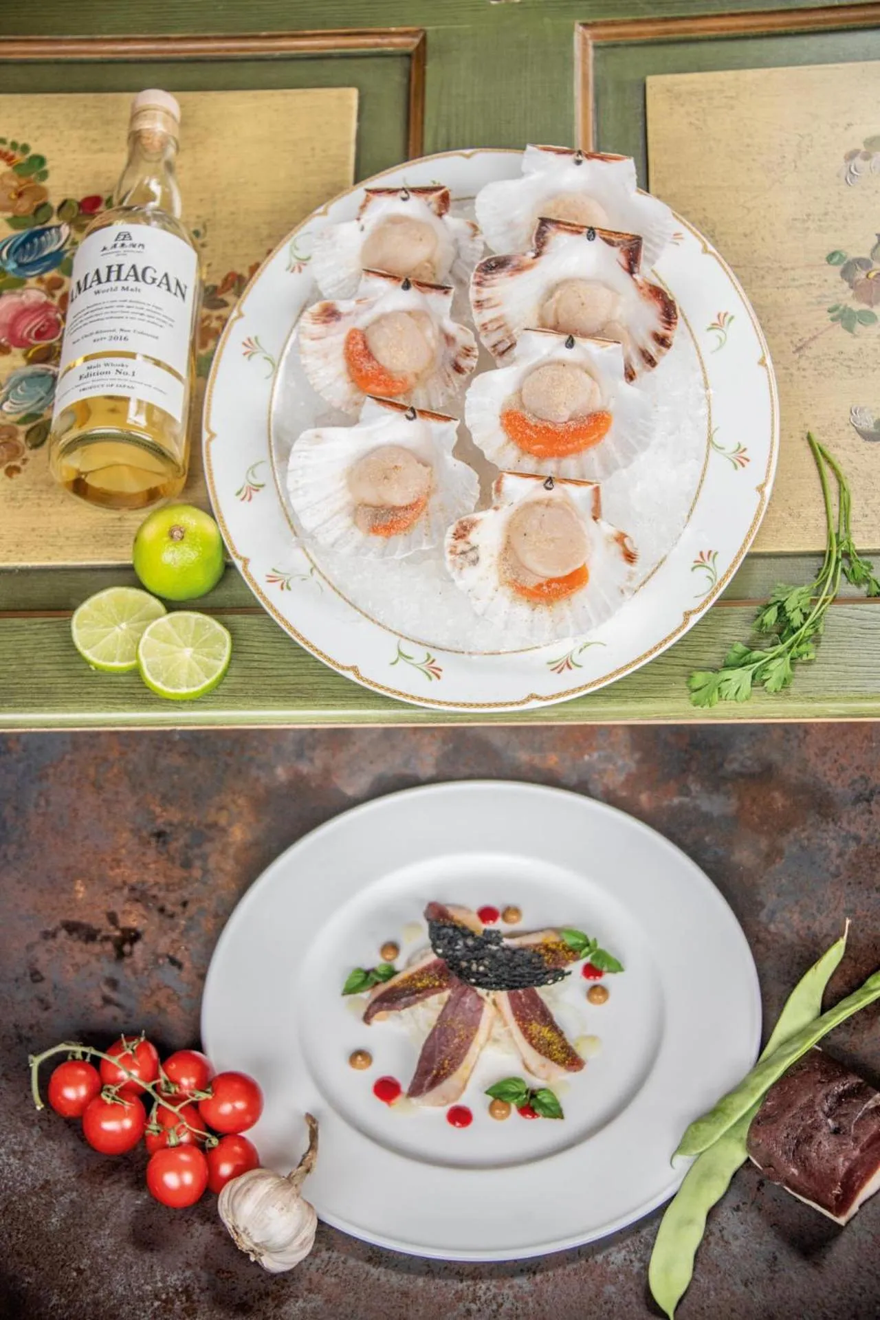 Food and drinks in Hotel Lago della Creta