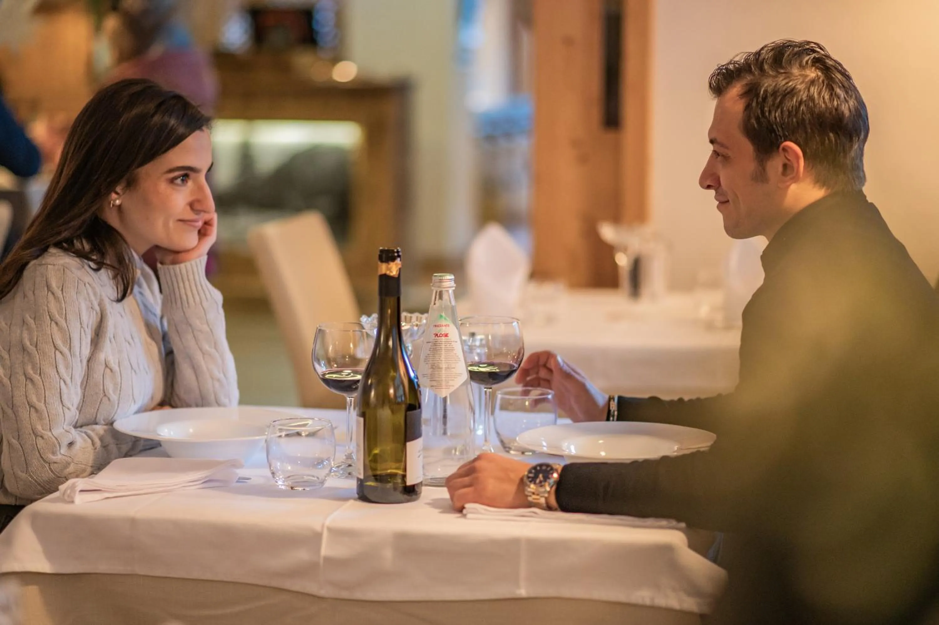 Dinner in Hotel Lago della Creta