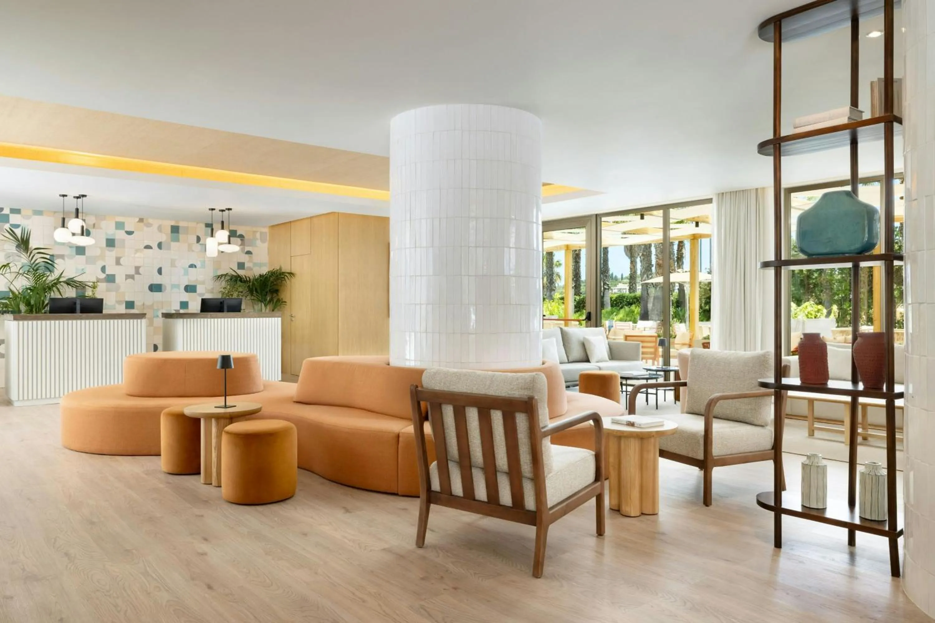 Lobby or reception in Marriott Residences Salgados Resort, Algarve