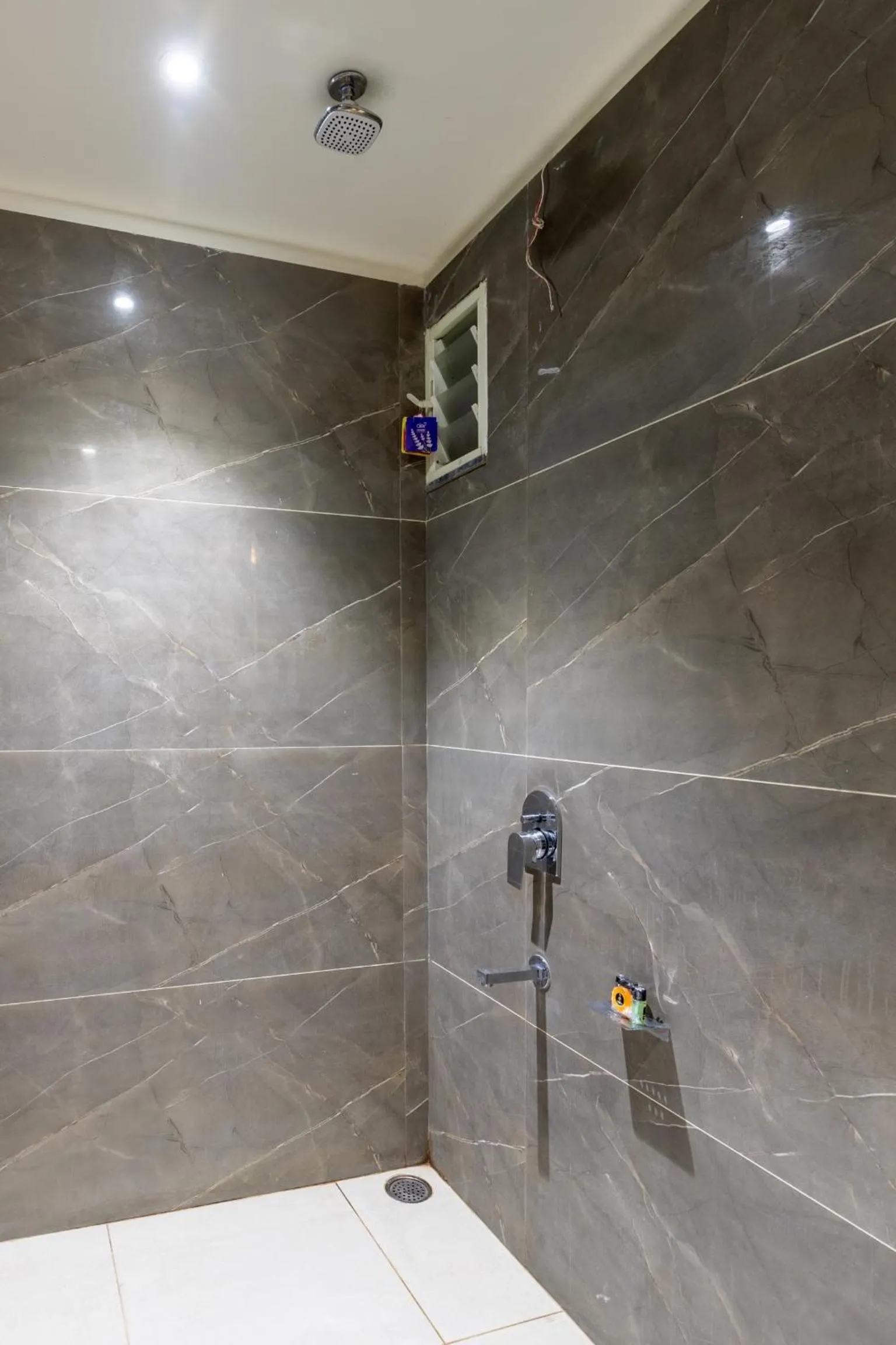 Shower in Hotel Meghdoot, Bhopal