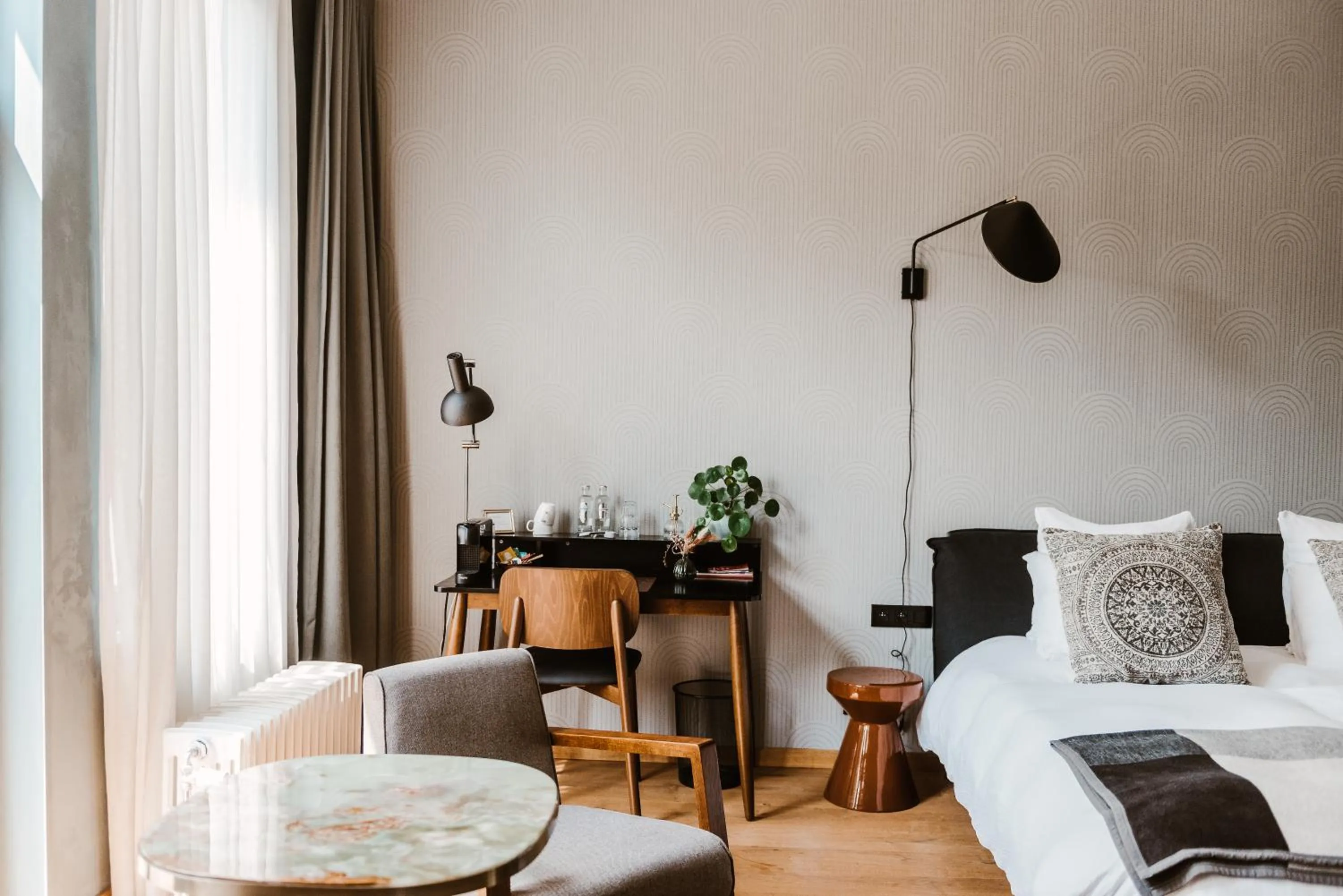 Bed in Boutique Hotel Marie Marie