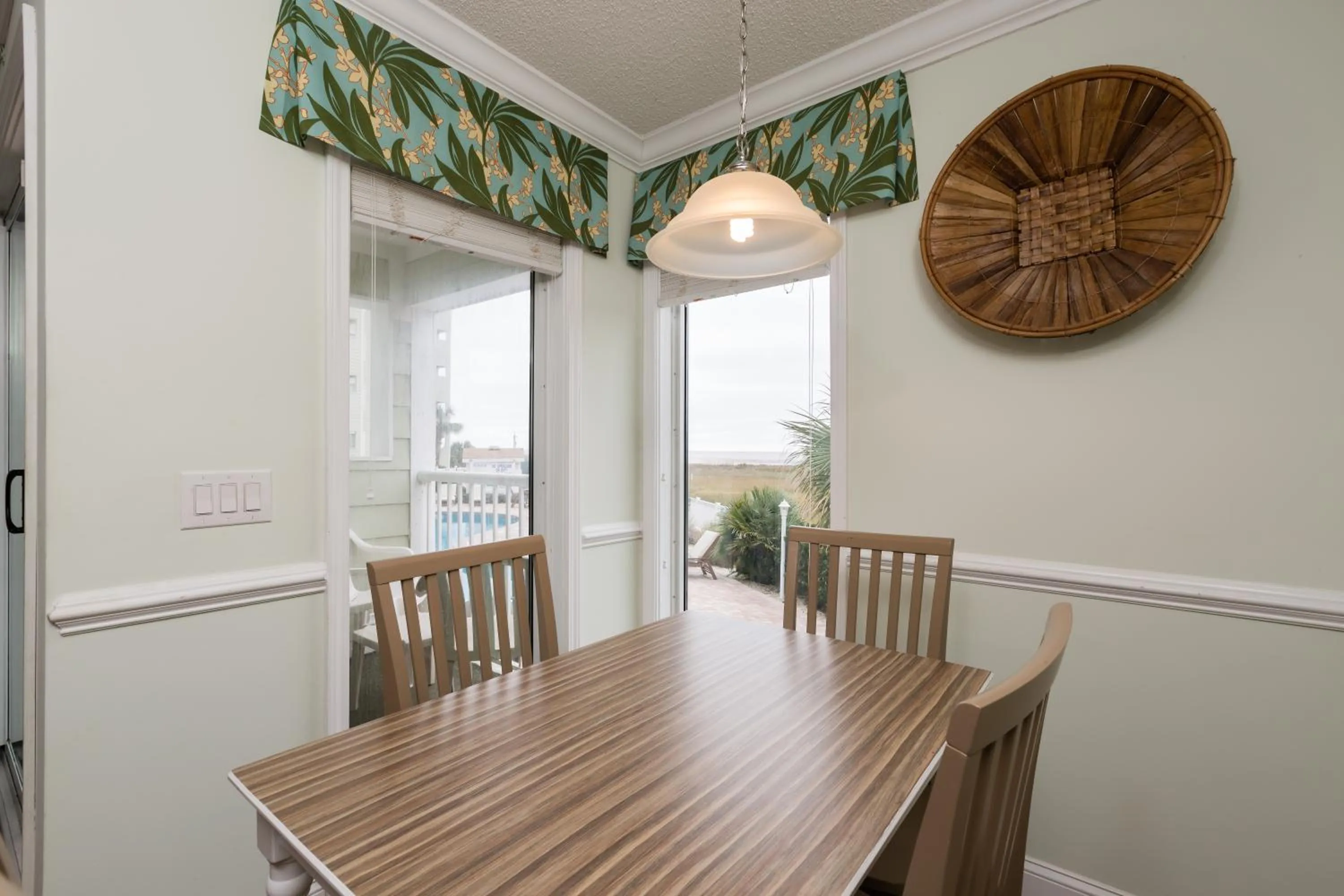 Dining area in Sands Beach Club