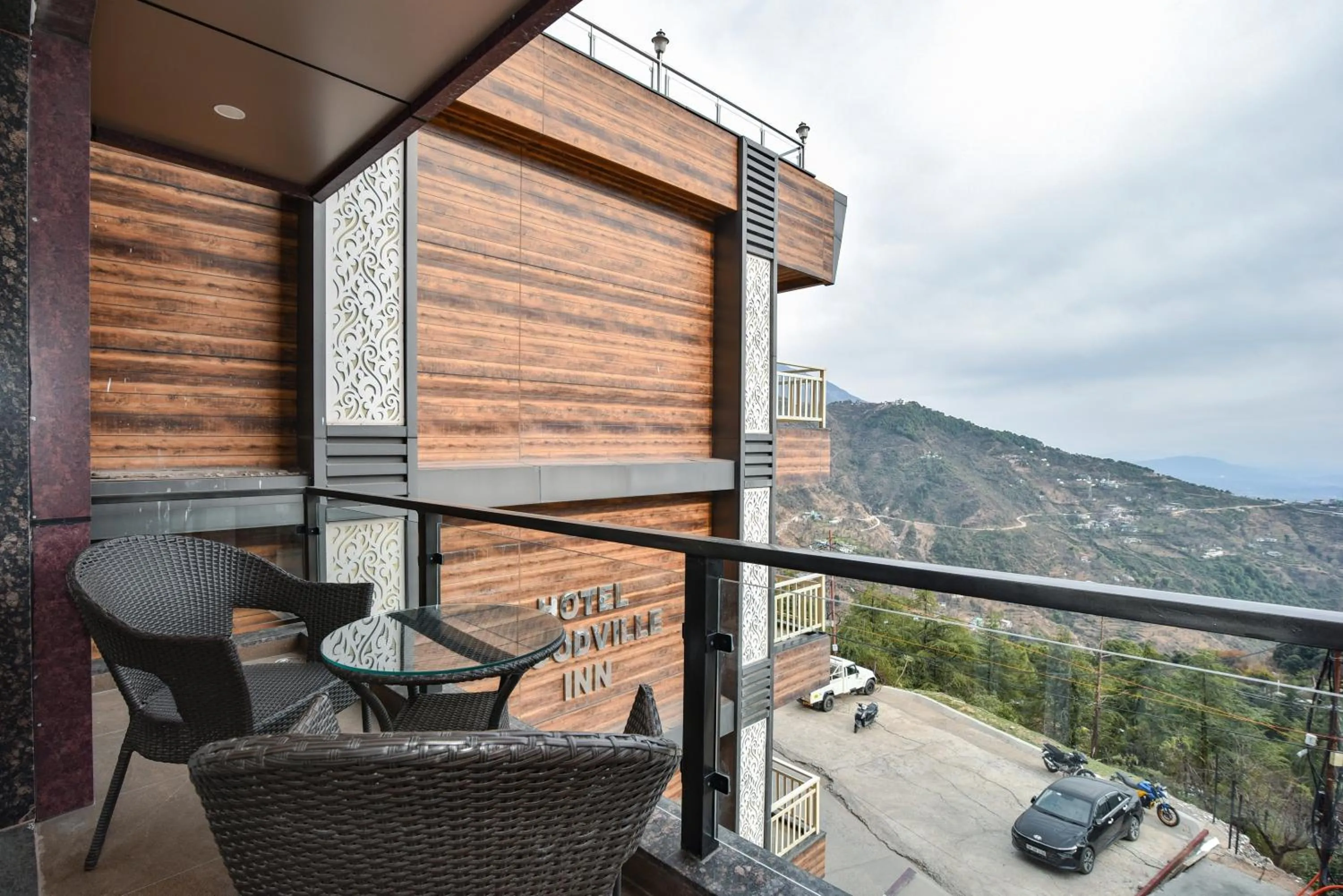 Mountain view in AH Grand Villa - Hotel Near Dalai Lama Temple