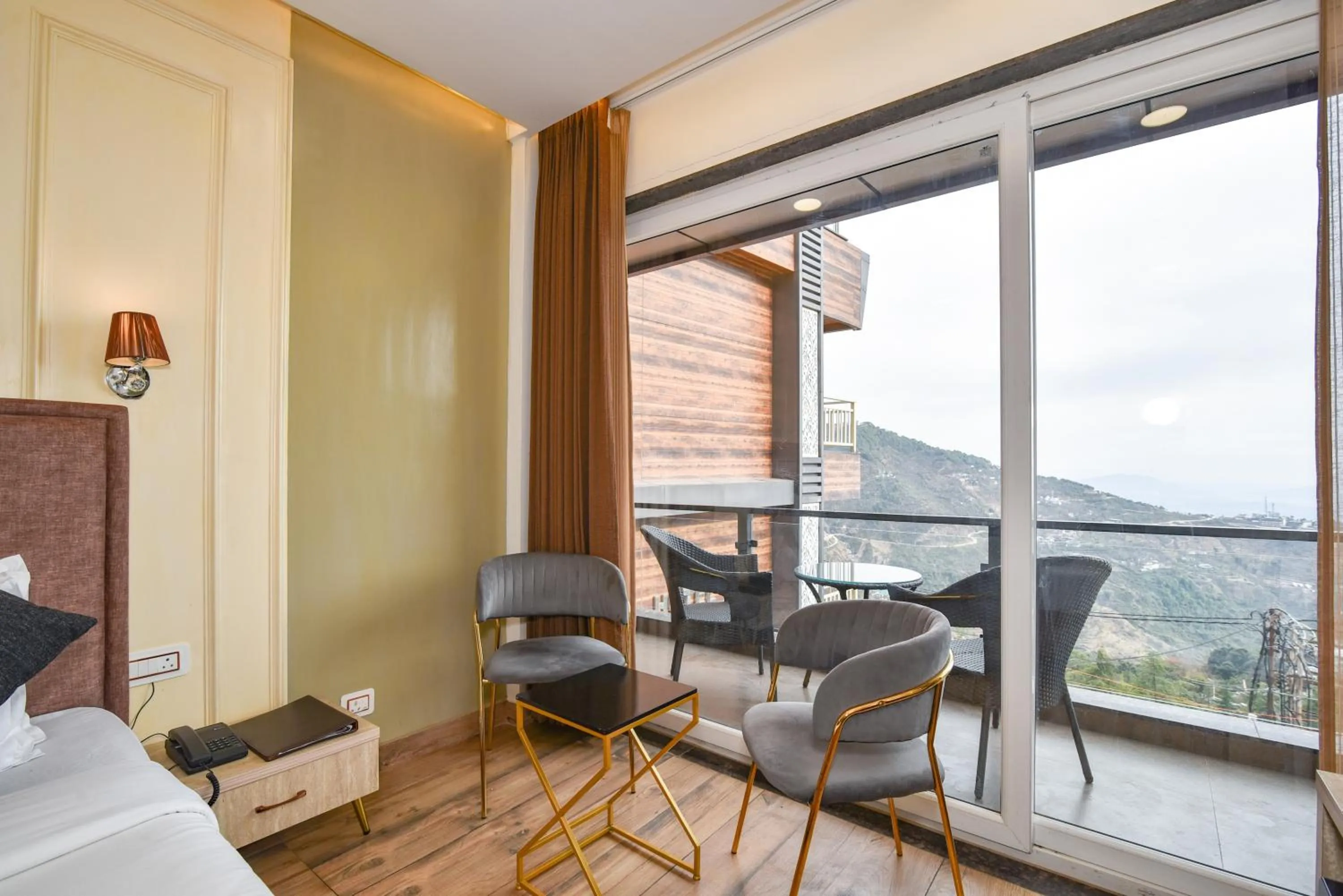 View (from property/room) in AH Grand Villa - Hotel Near Dalai Lama Temple