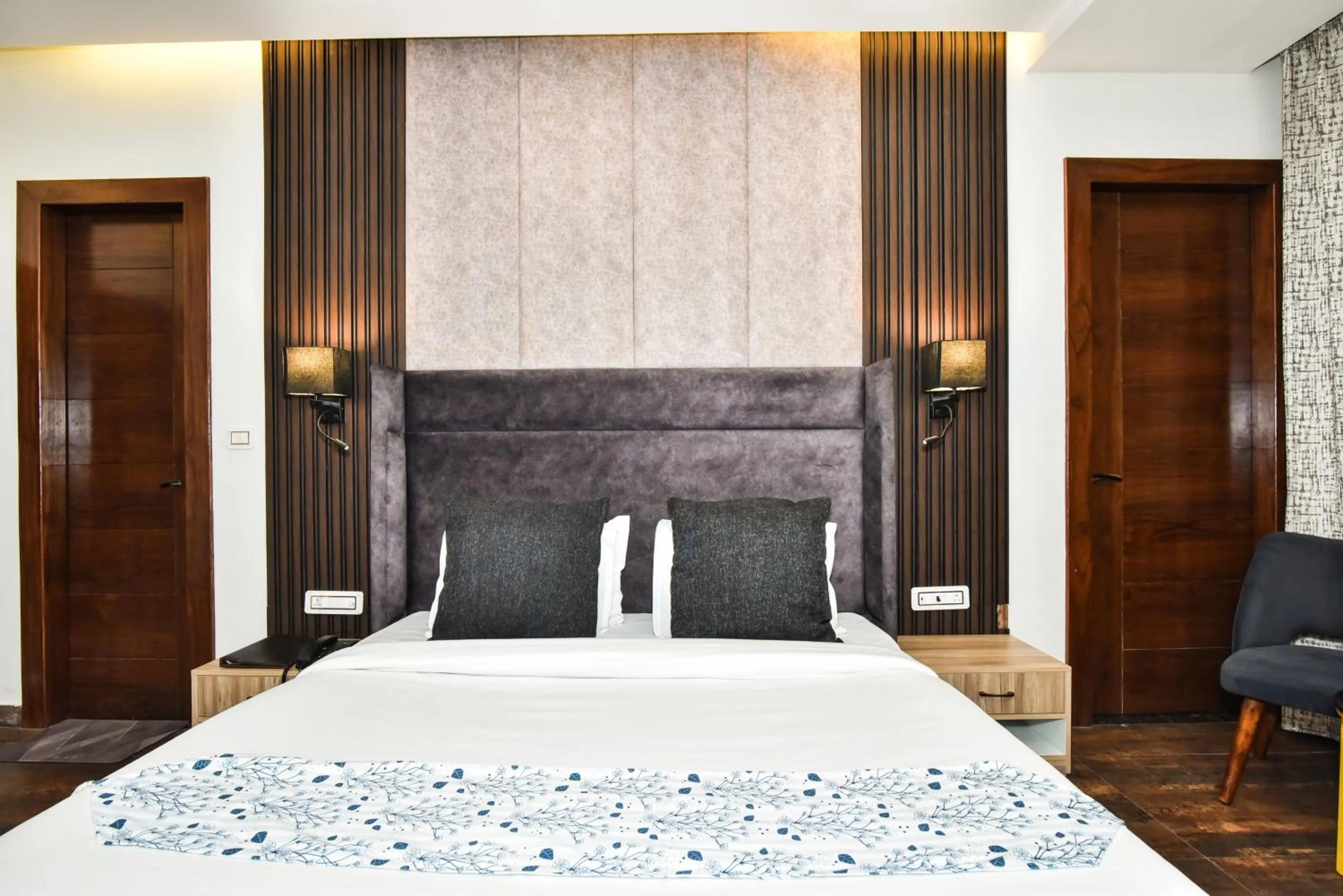 Bedroom, Bed in AH Grand Villa - Hotel Near Dalai Lama Temple