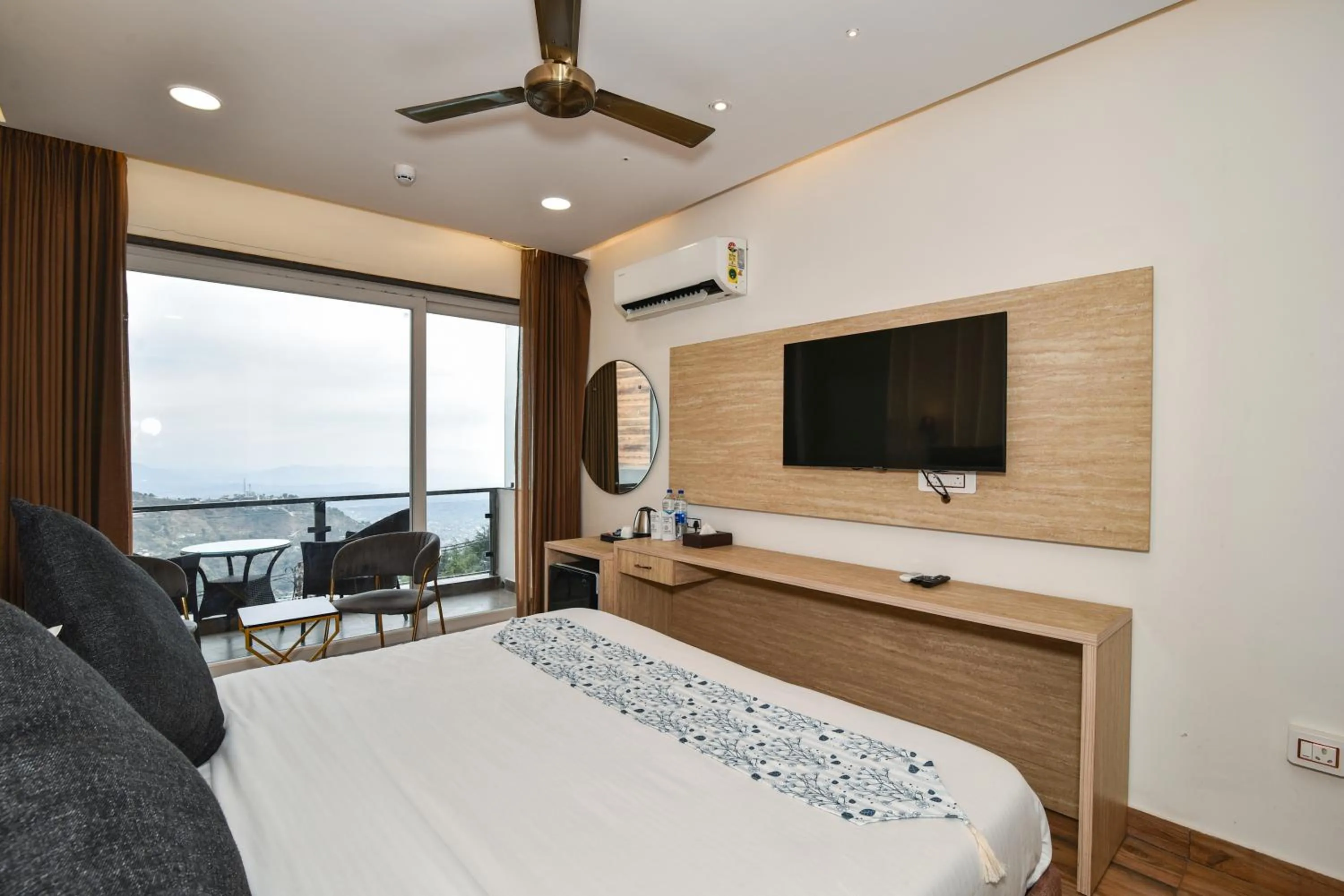 Bedroom, Bed in AH Grand Villa - Hotel Near Dalai Lama Temple