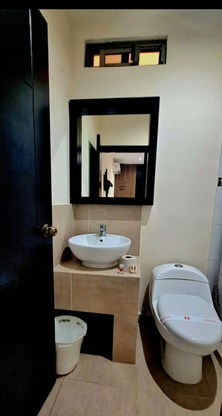 Toilet in Hotel Sevilla Palenque