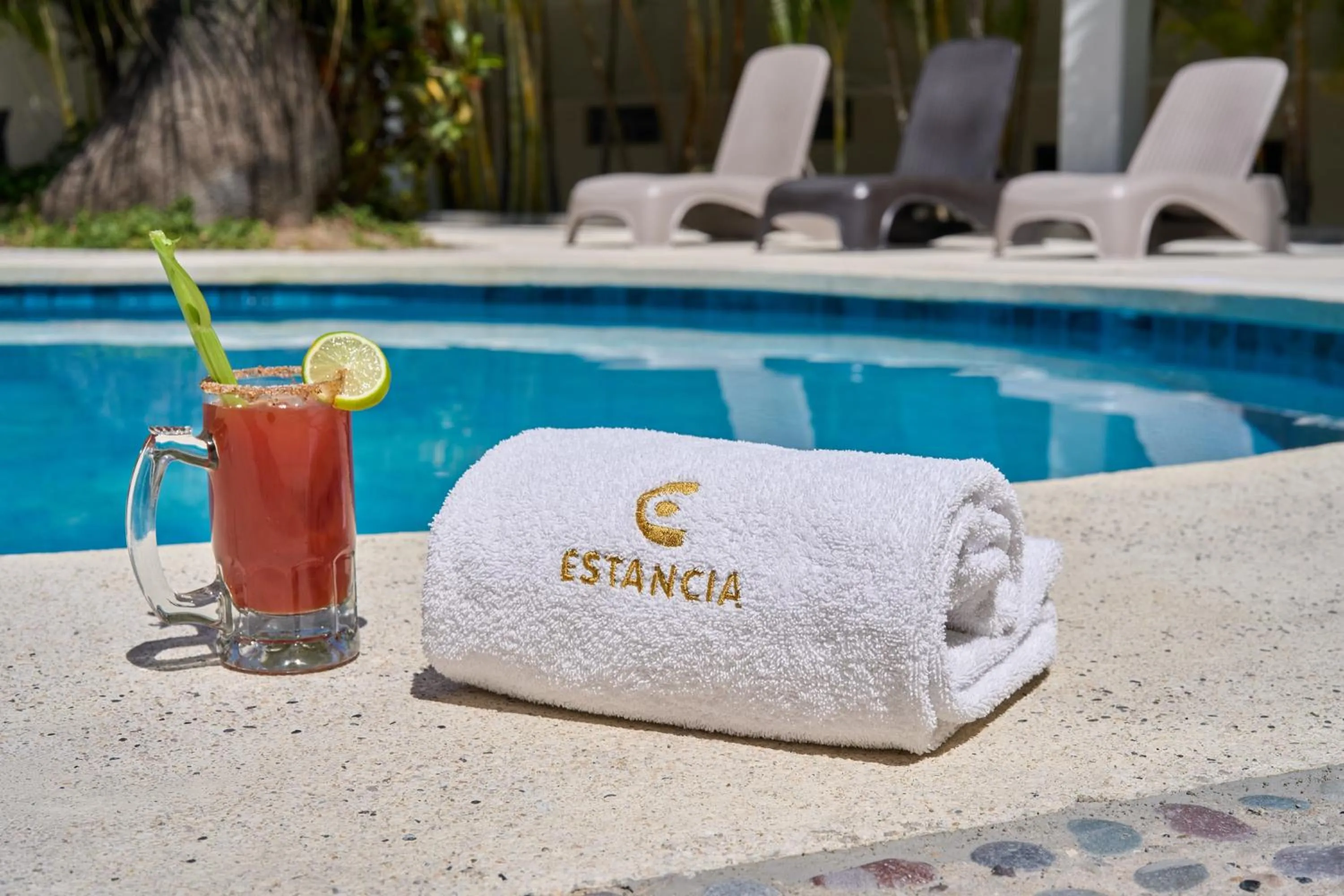 Swimming pool in Hotel Estancia Business Class