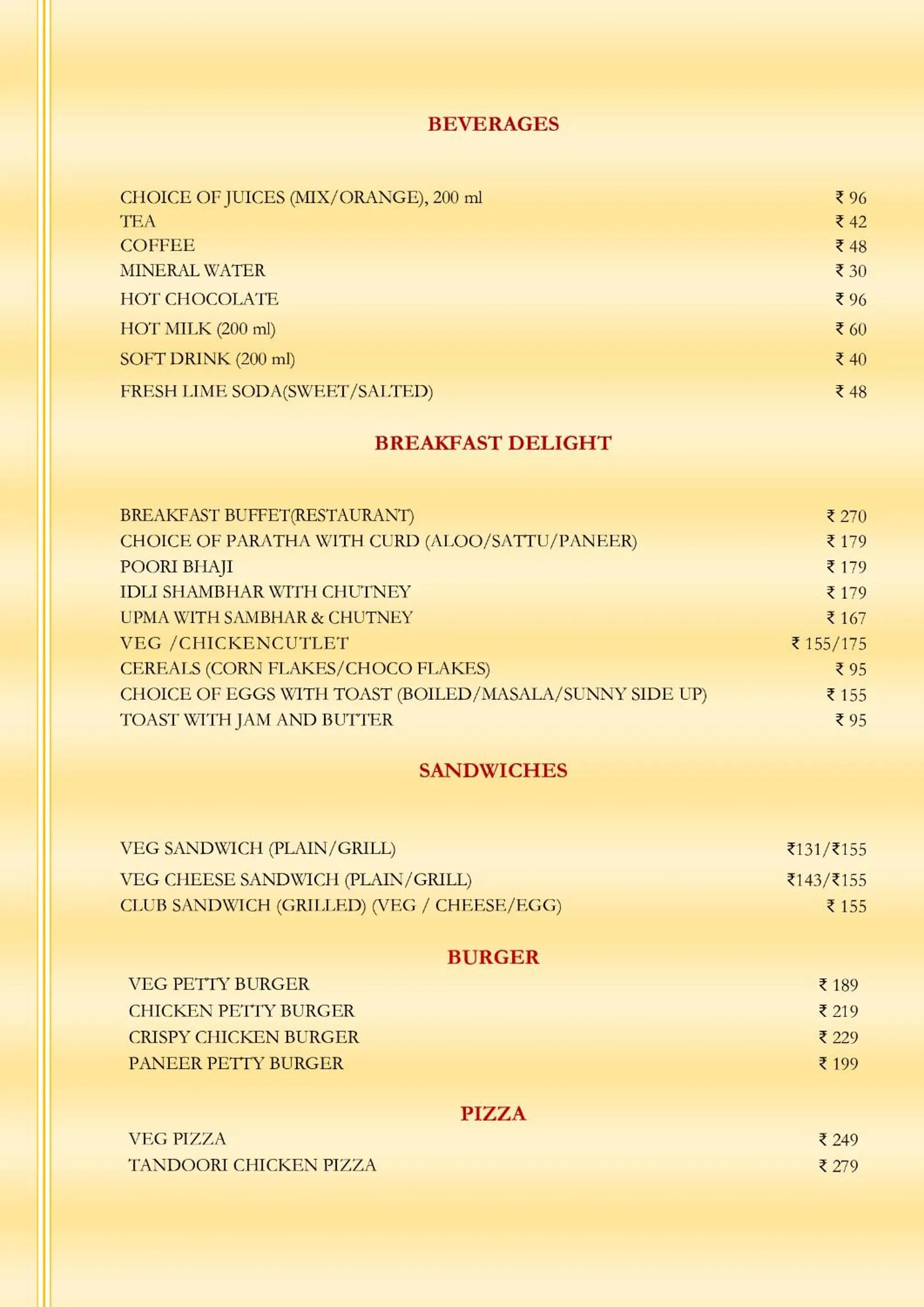 Breakfast in HOTEL DIAMANT INN