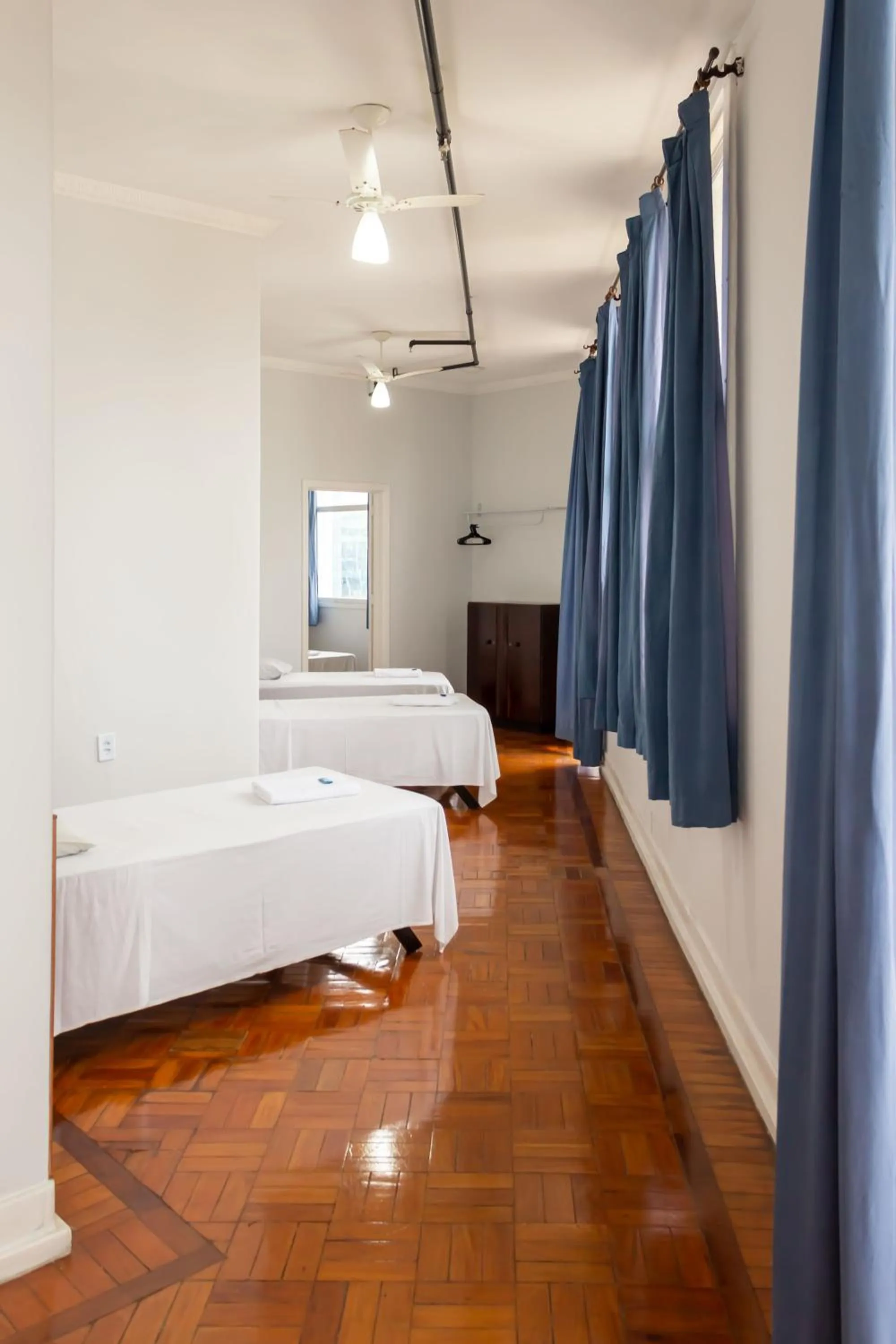 Bed in Hotel Carioca