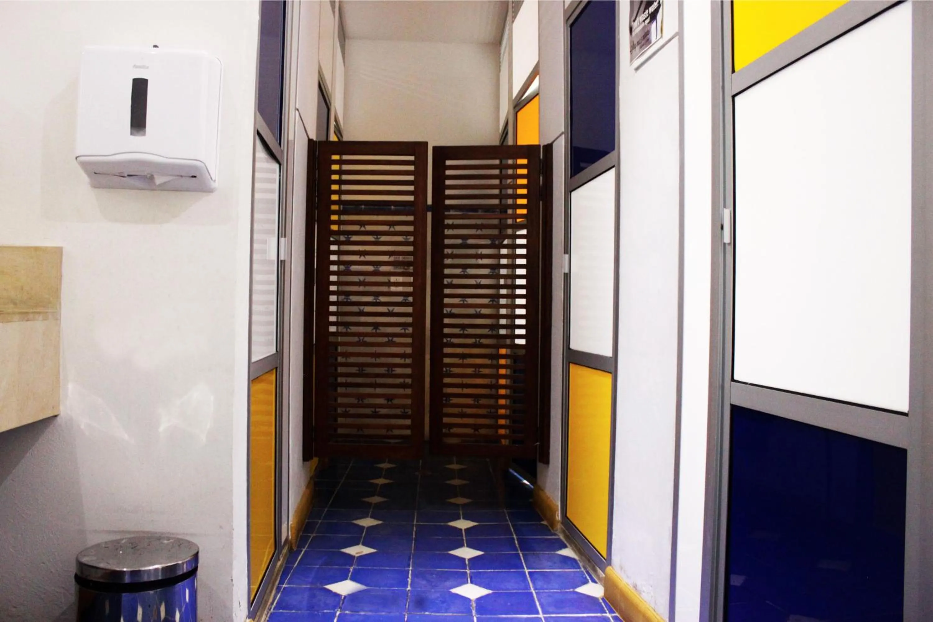 Toilet in Fatima Hostel Bogotá