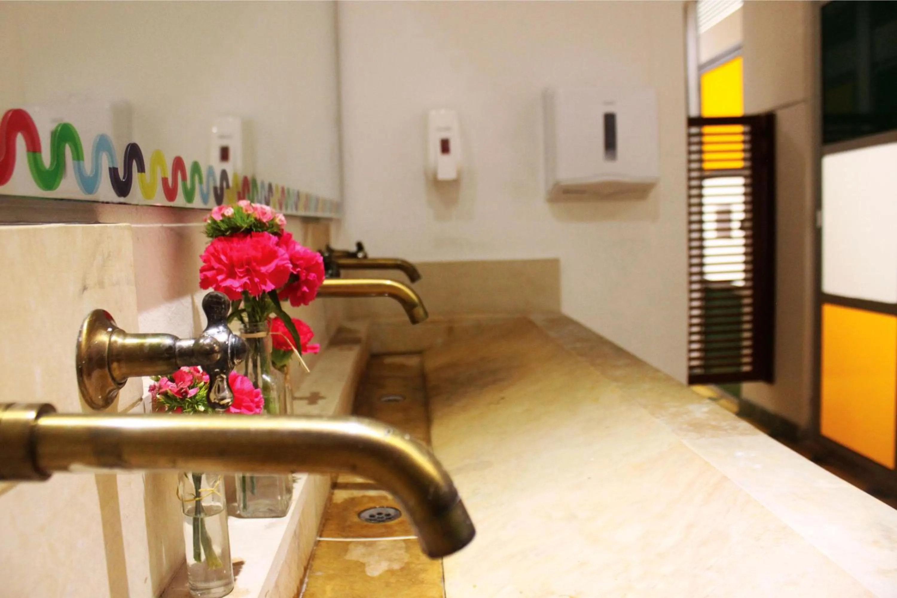 Bathroom in Fatima Hostel Bogotá