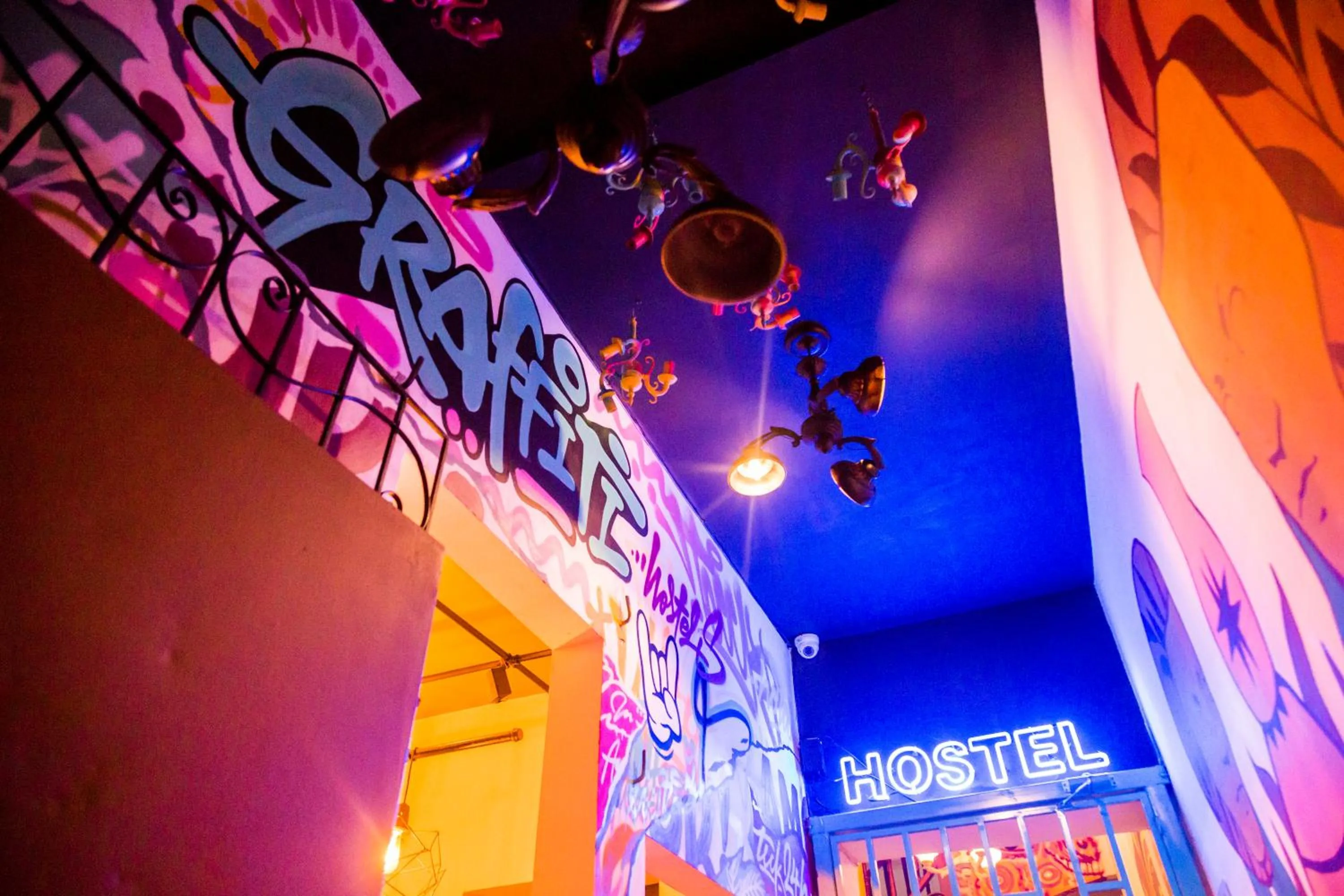 Lobby or reception in Fatima Hostel Bogotá