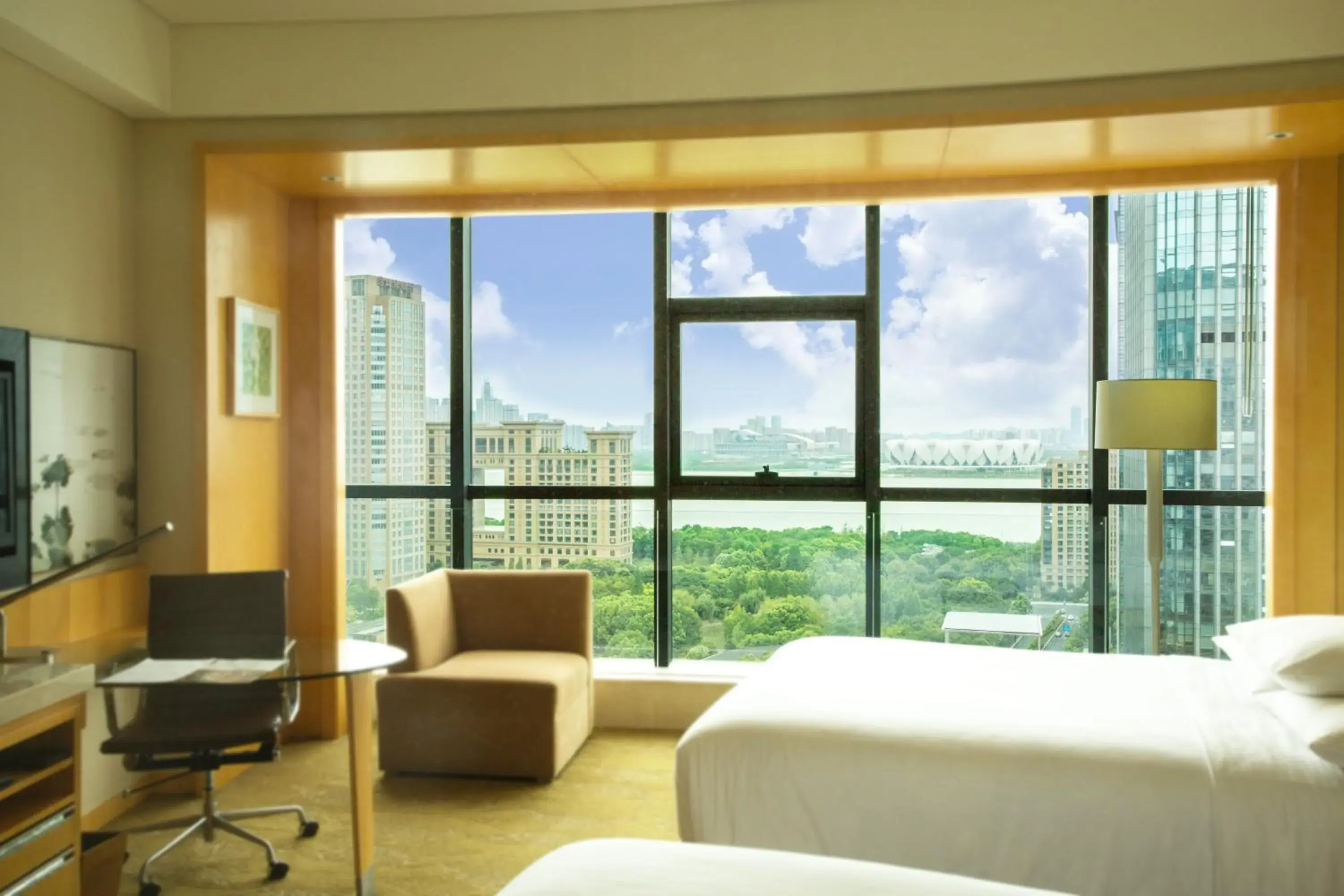 Premier Room, Guest room, 2 Double, River view in Courtyard by Marriott Hangzhou Qianjiang Premier Room, Guest room, 2 Double, River view in Courtyard by Marriott Hangzhou Qianjiang
