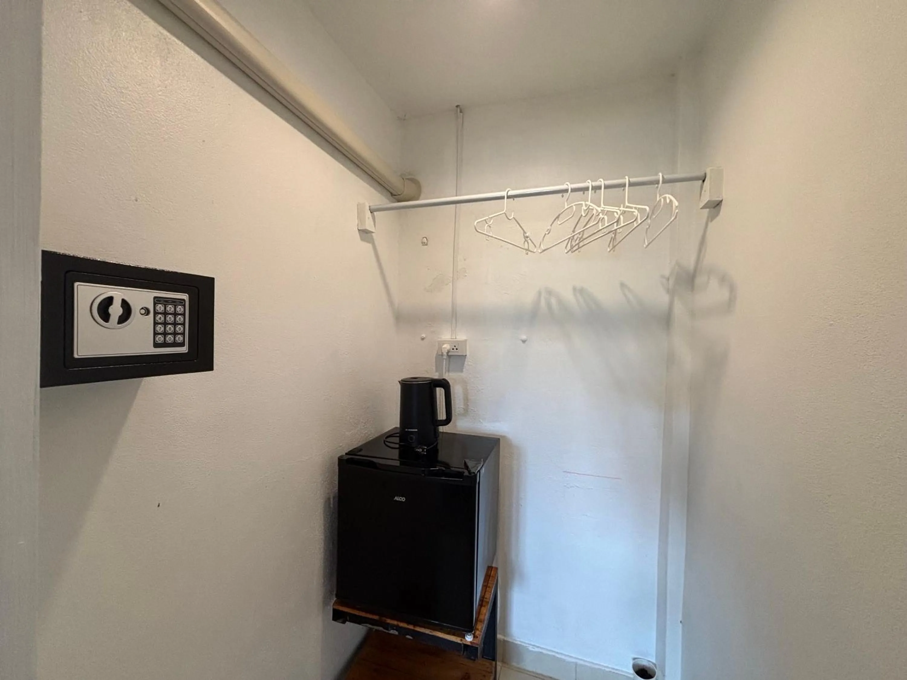 wardrobe in Cliff Cottage