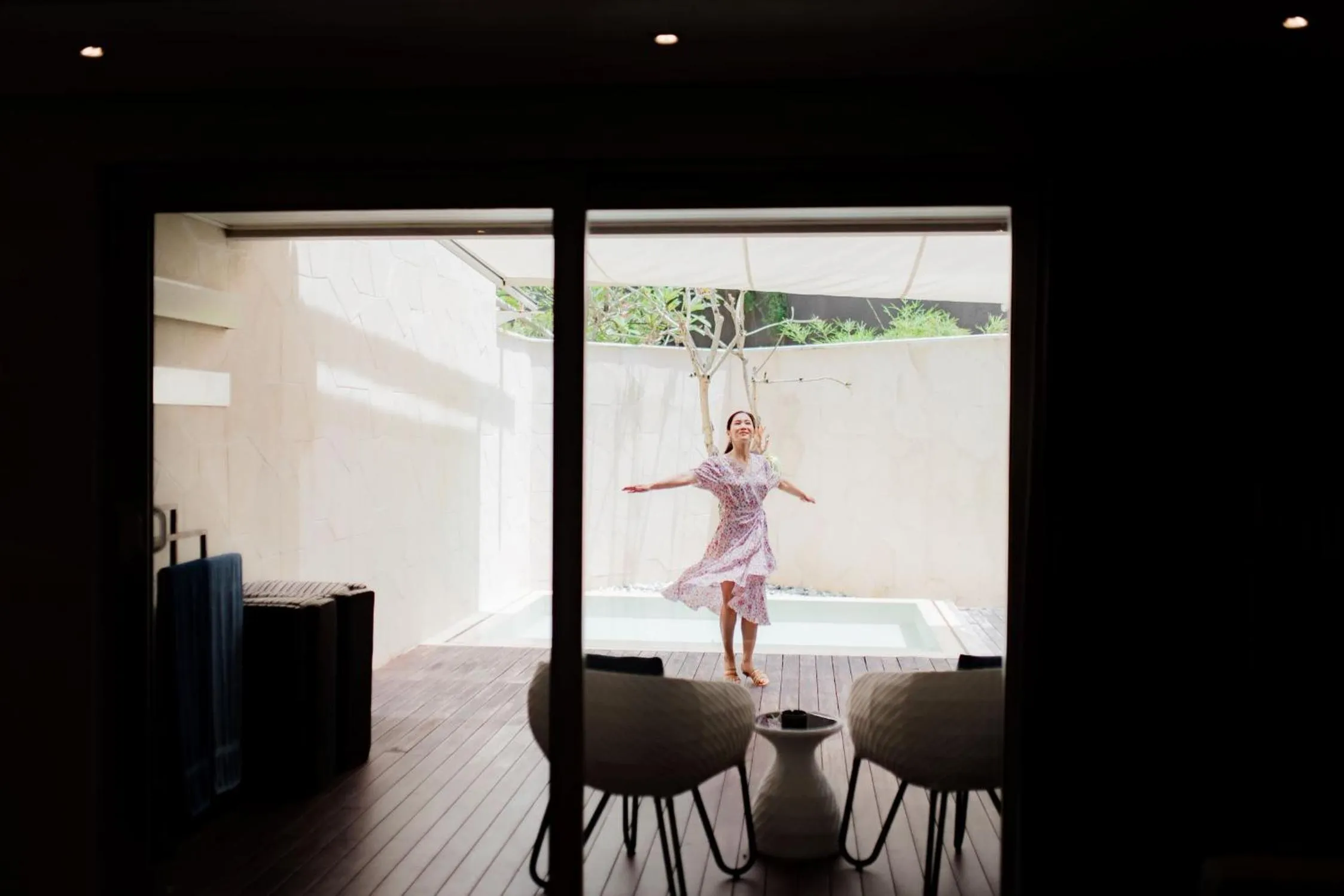 Pool view in Double - Six, Luxury Hotel - Seminyak