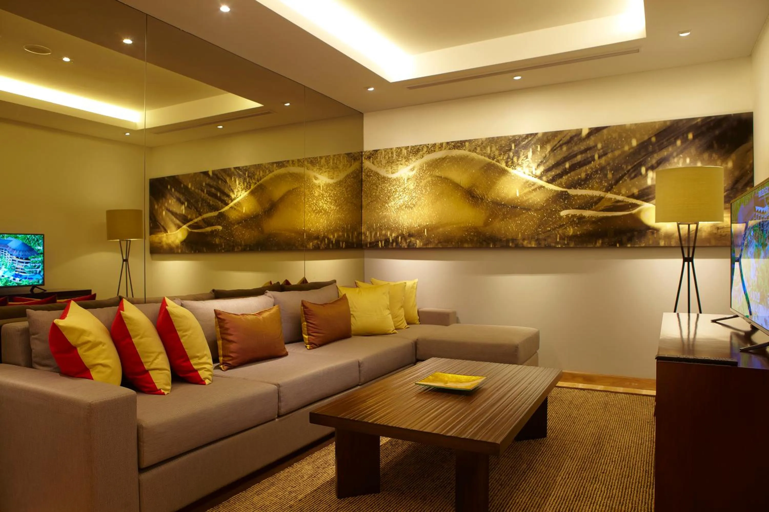 Communal lounge/ TV room in Double - Six, Luxury Hotel - Seminyak