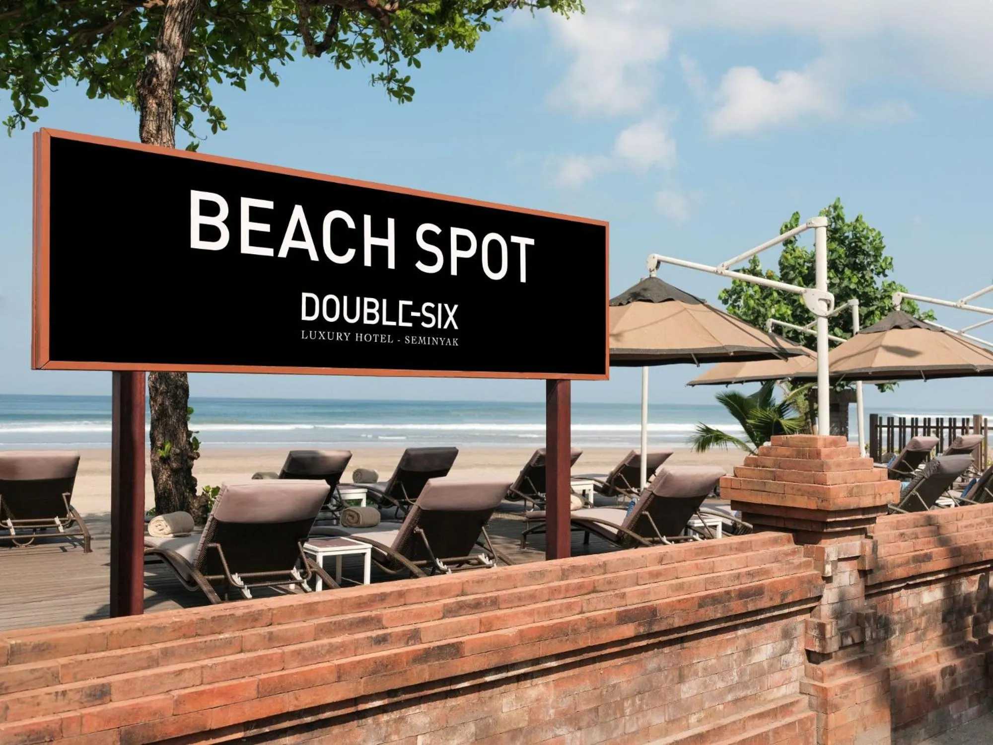 Beach in Double - Six, Luxury Hotel - Seminyak