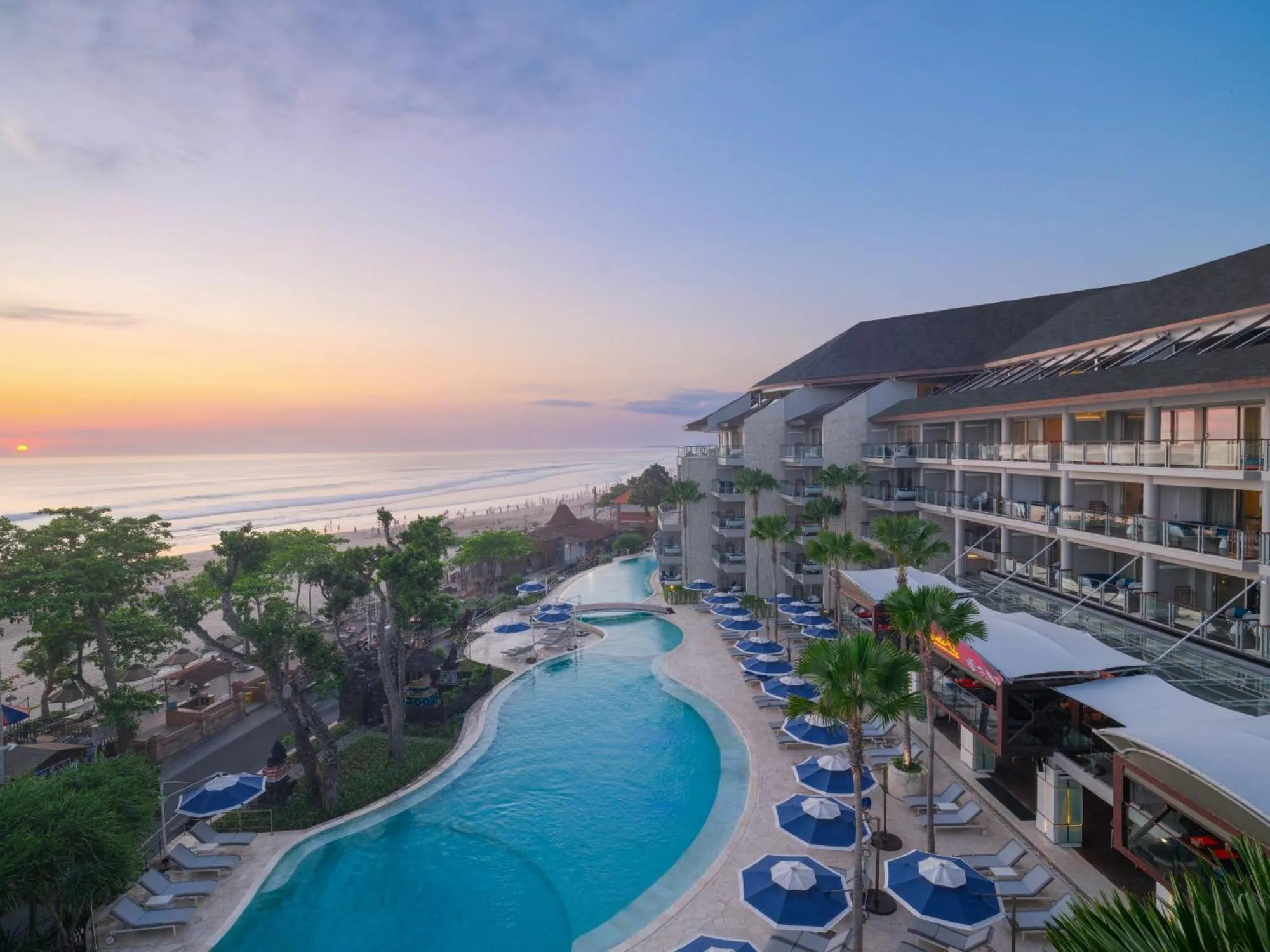 View (from property/room) in Double - Six, Luxury Hotel - Seminyak