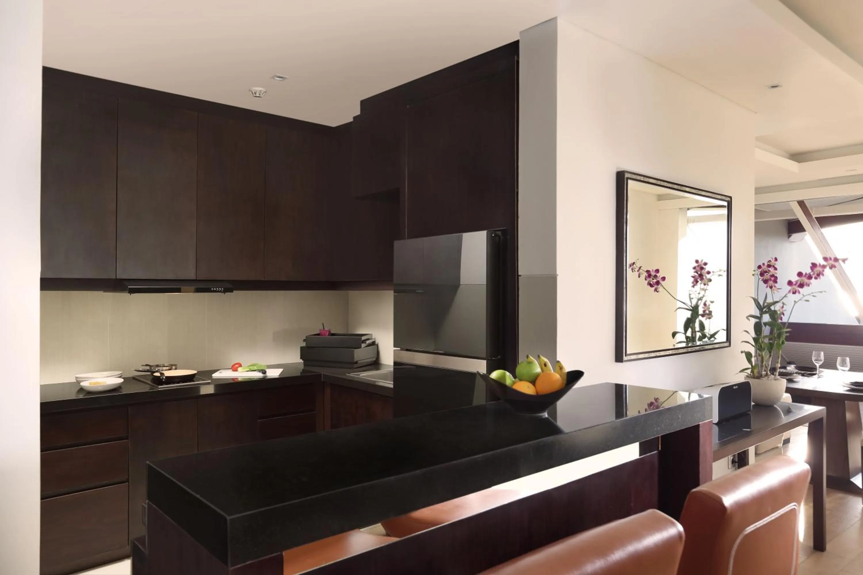 kitchen in Double - Six, Luxury Hotel - Seminyak