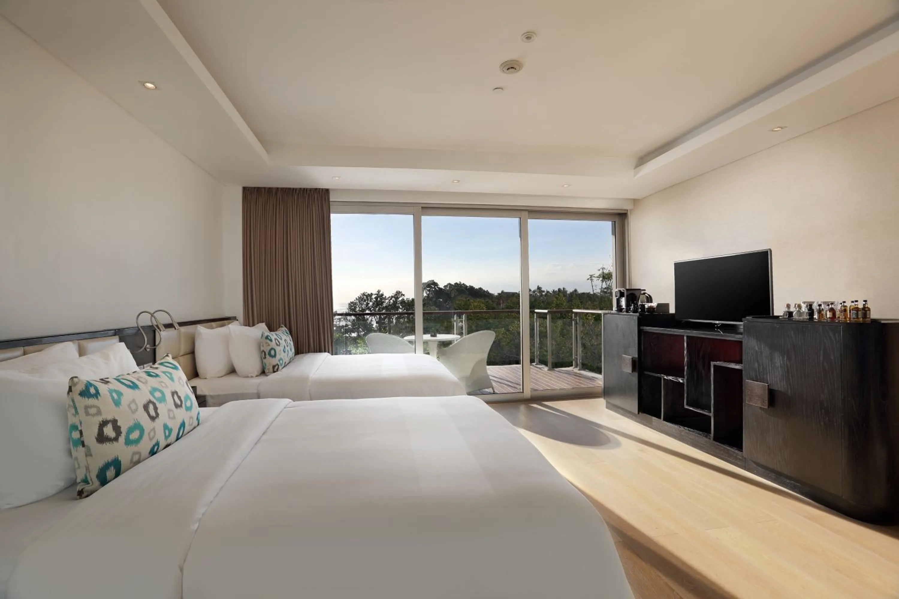 Bedroom, Bed in Double - Six, Luxury Hotel - Seminyak