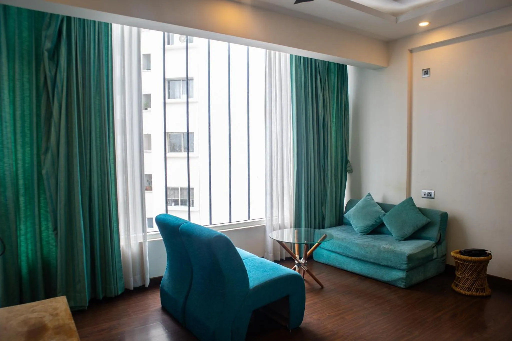 Seating area in Mystic Apartotel Hebbal