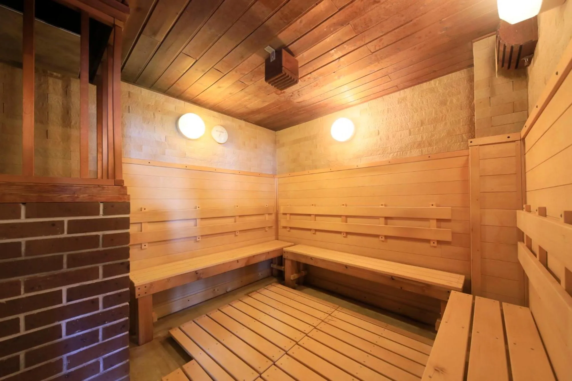 Sauna in Hotel Pony Onsen