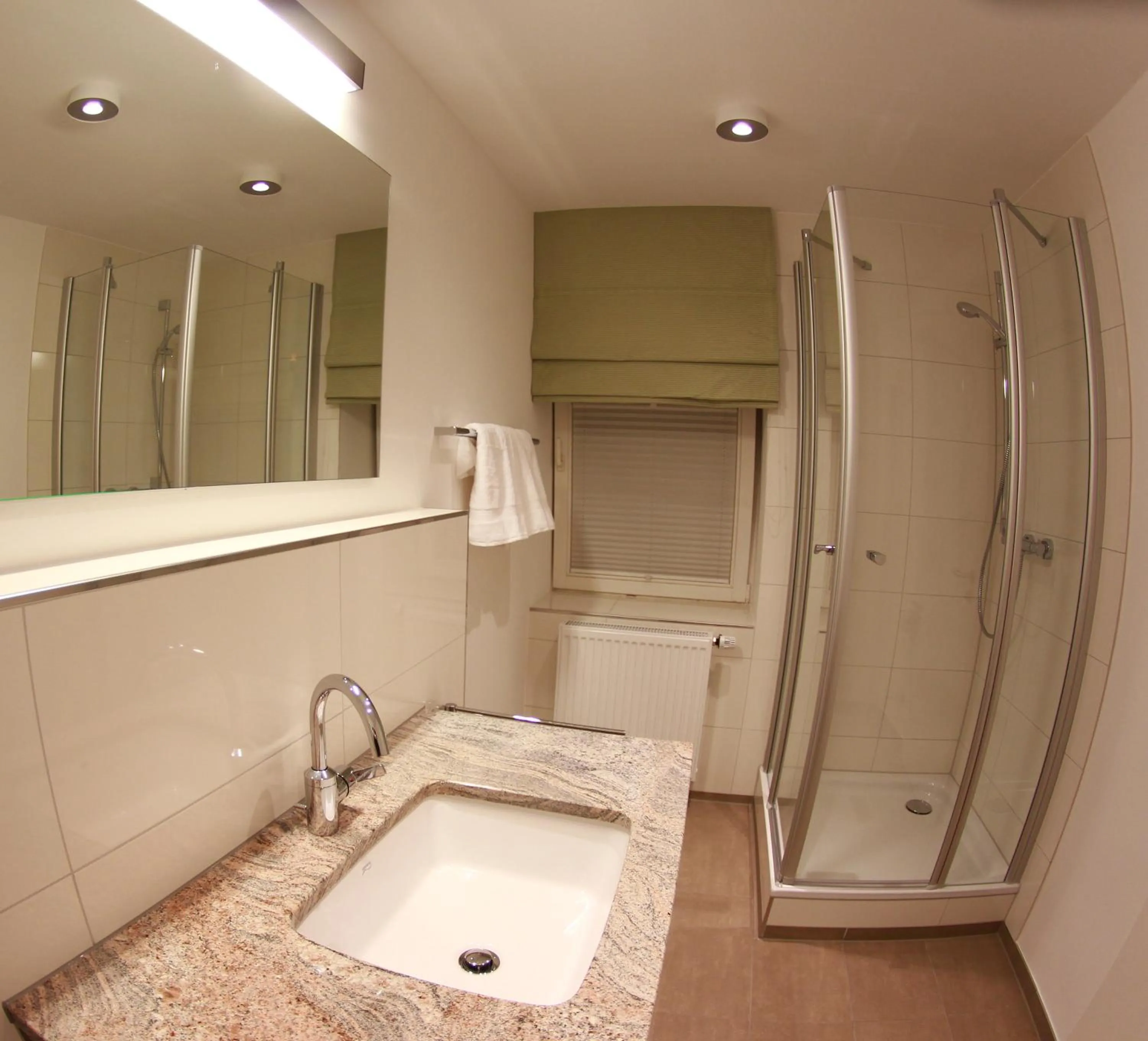 Bathroom in Hotel-Restaurant Entrada