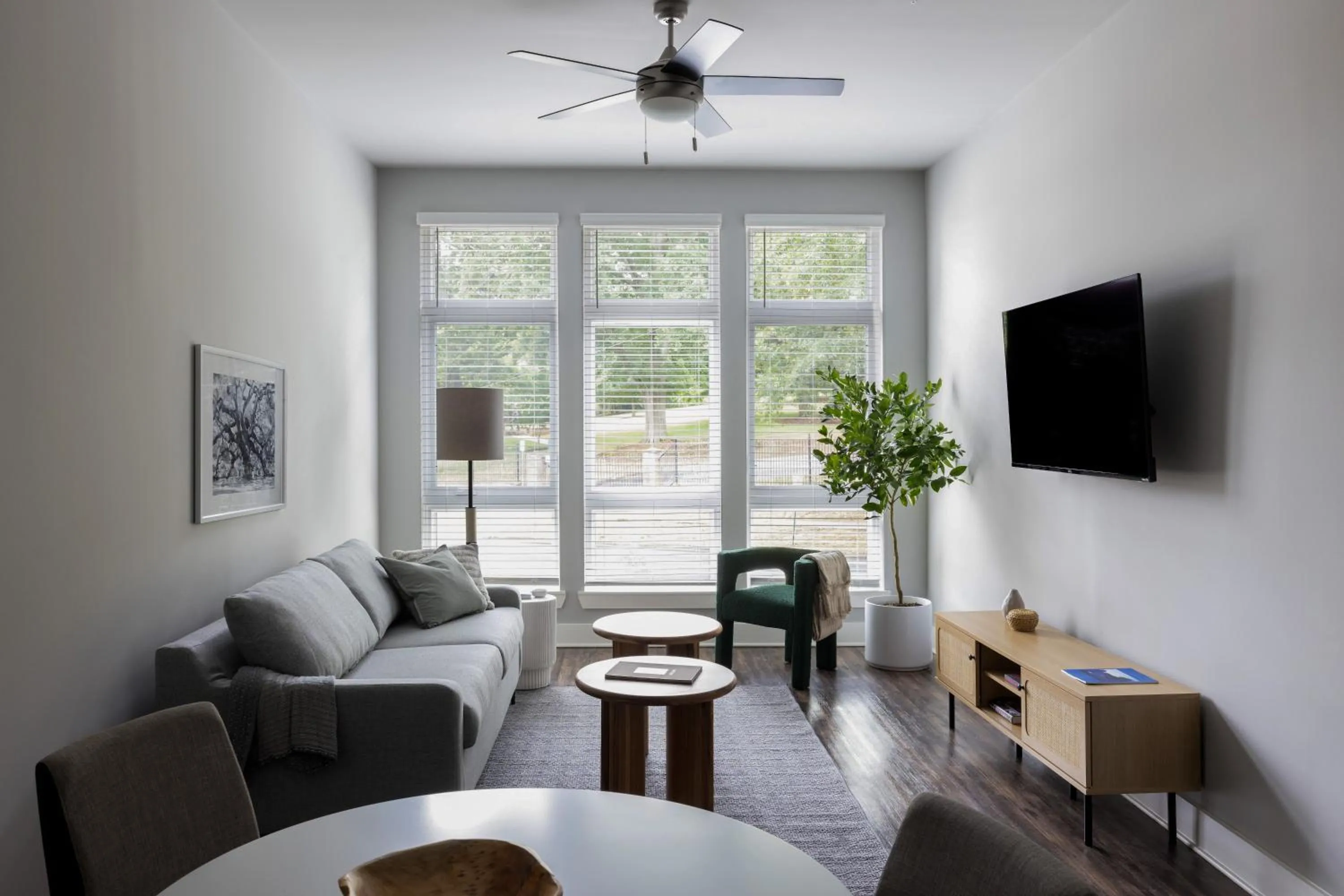 Living room in Mint House Greenville - West End