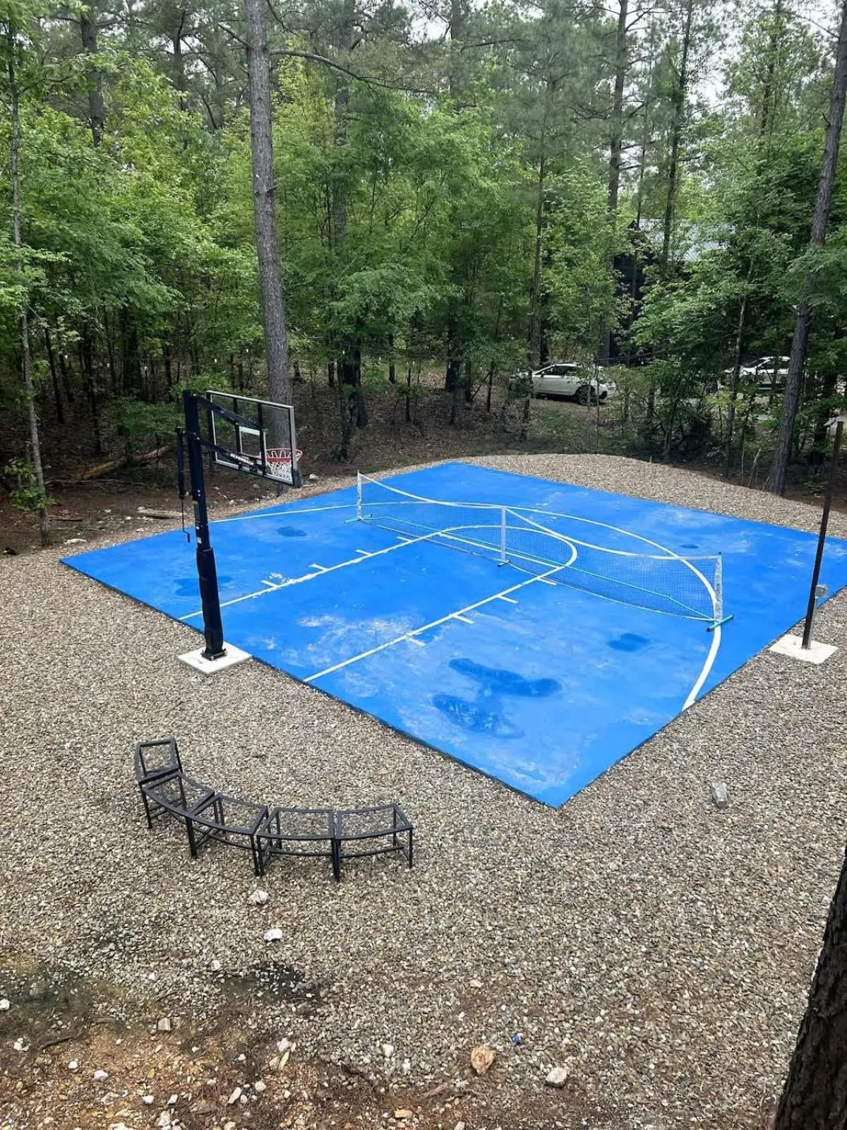 Massive Hochatown Lodge W Spa, Basketball & More