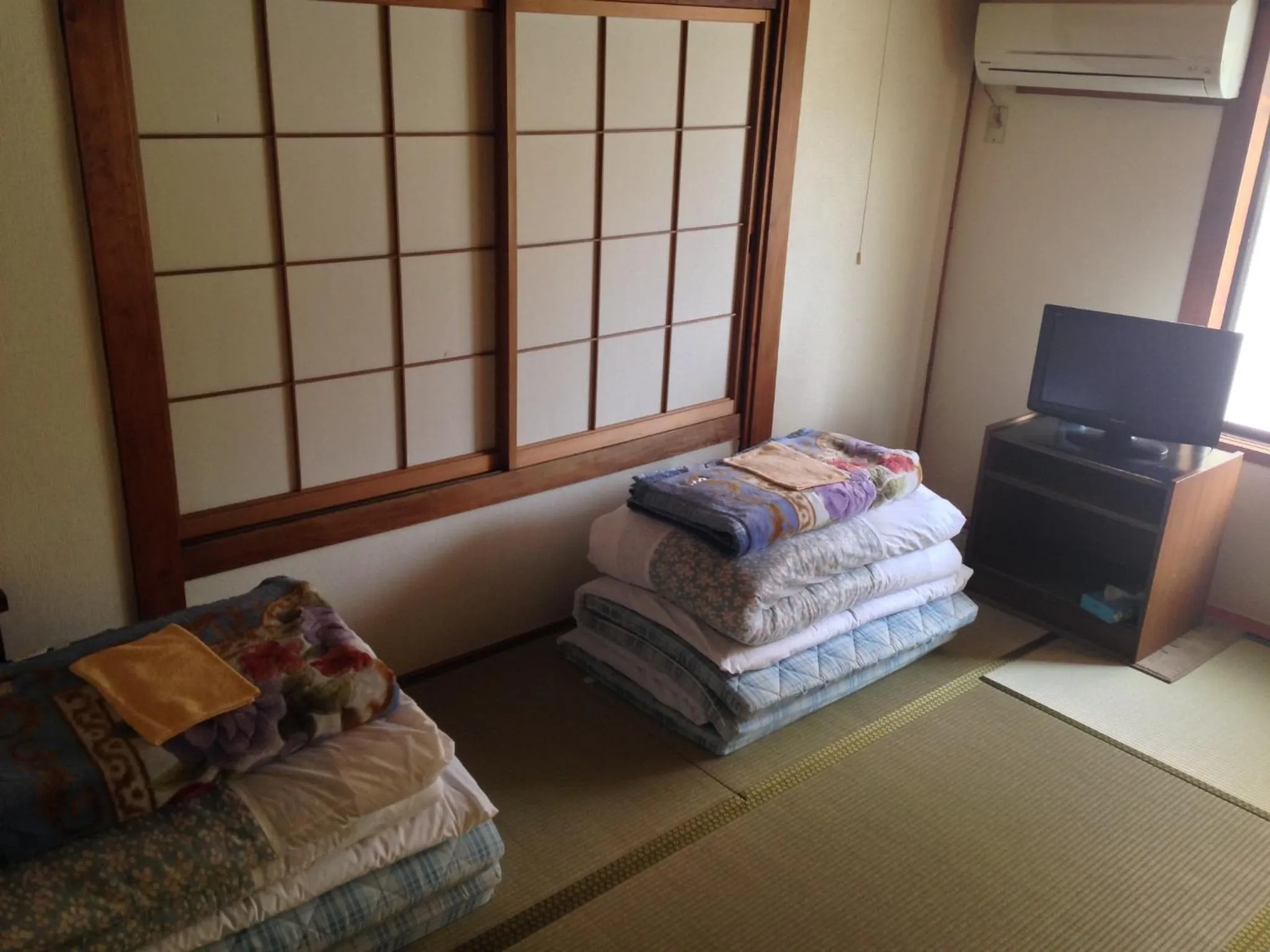 Bed in Kiyotaki Ryokan