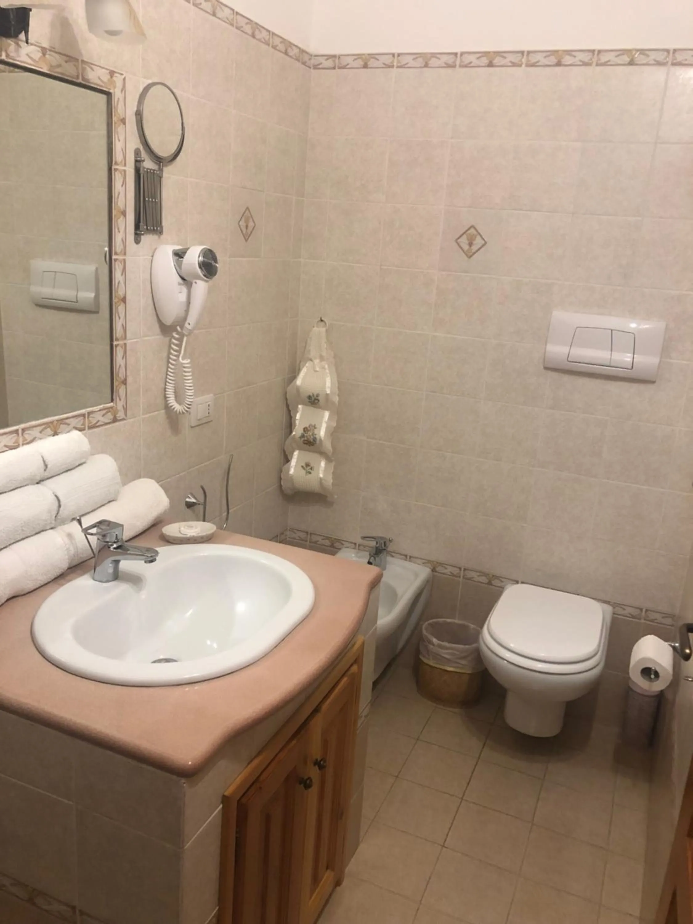 Shower in B&B da Luca