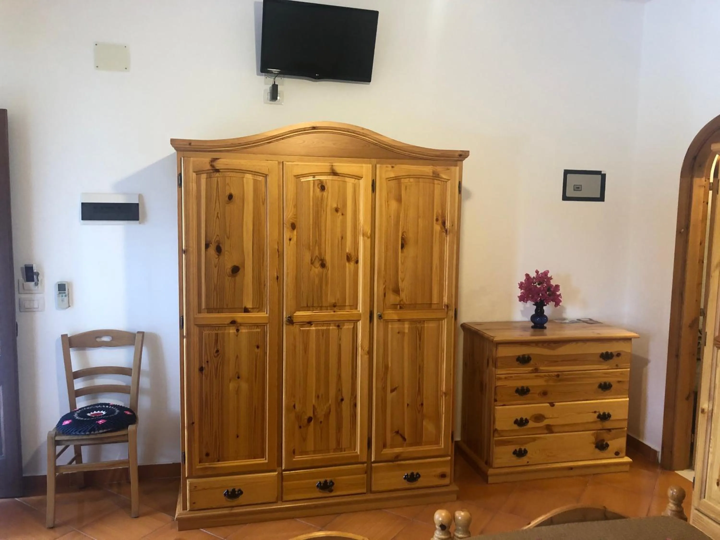 Inner courtyard view in B&B da Luca