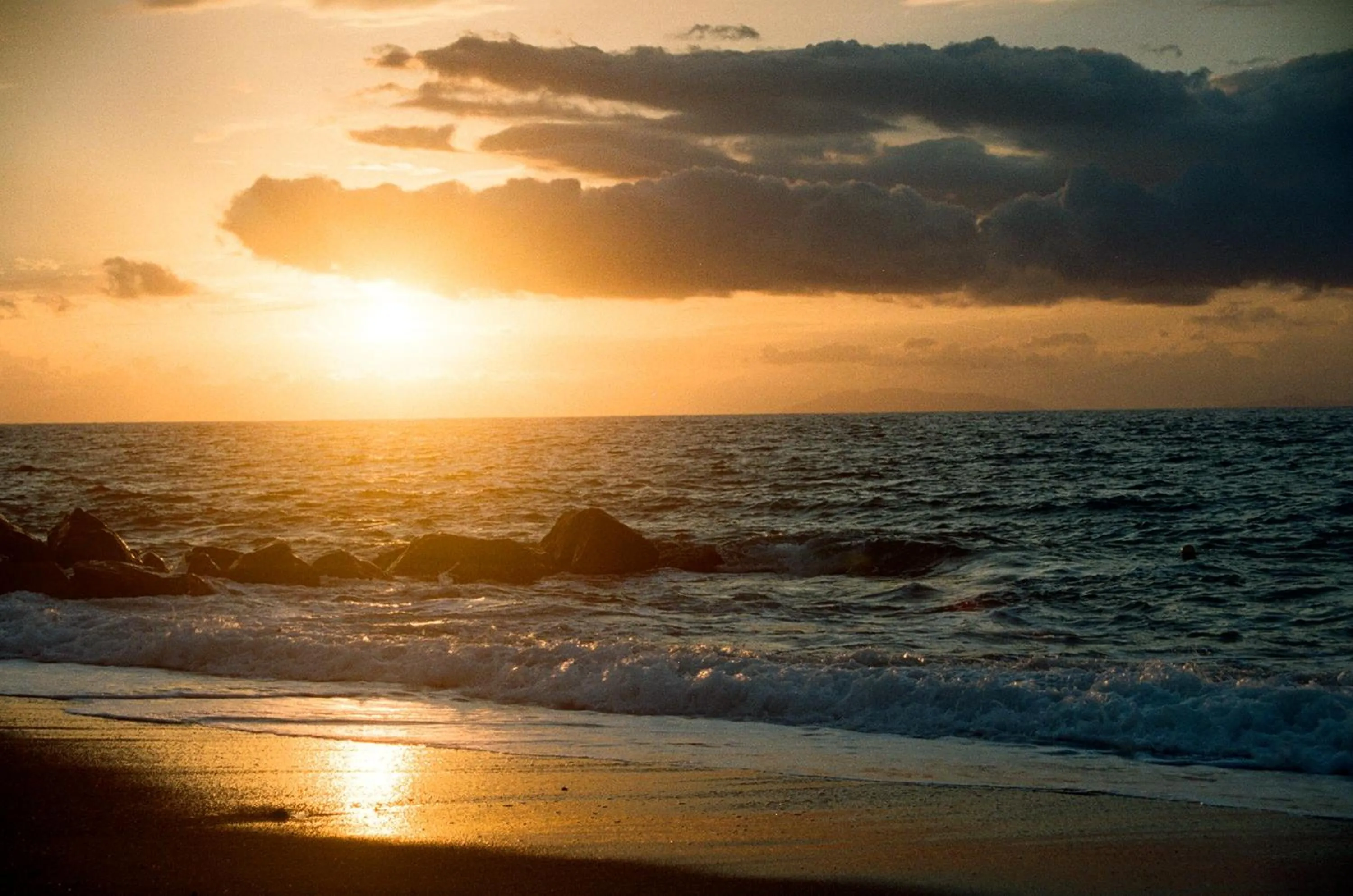 Sunset in La Casa A Mare B&B