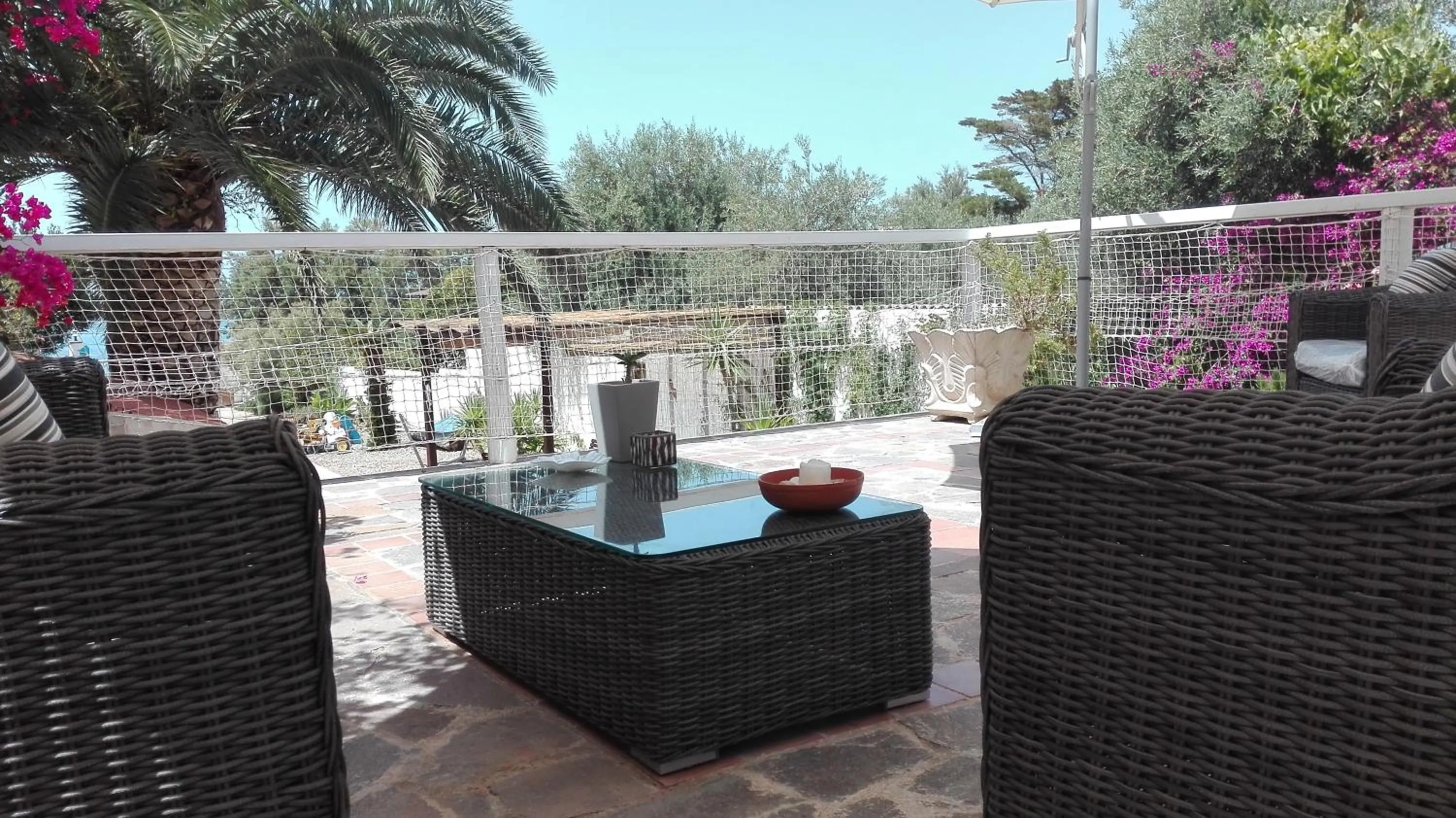 Balcony/Terrace in La Casa A Mare B&B