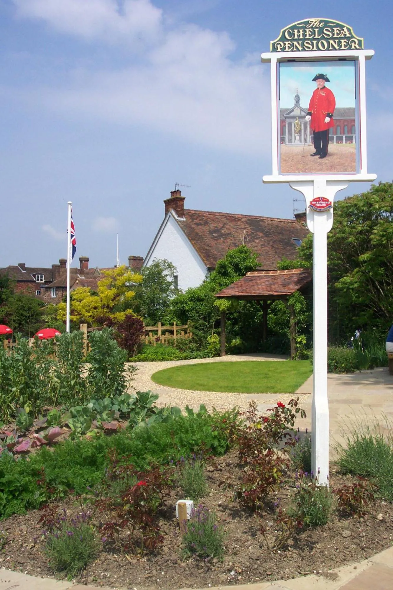 Garden in New Flying Horse Inn