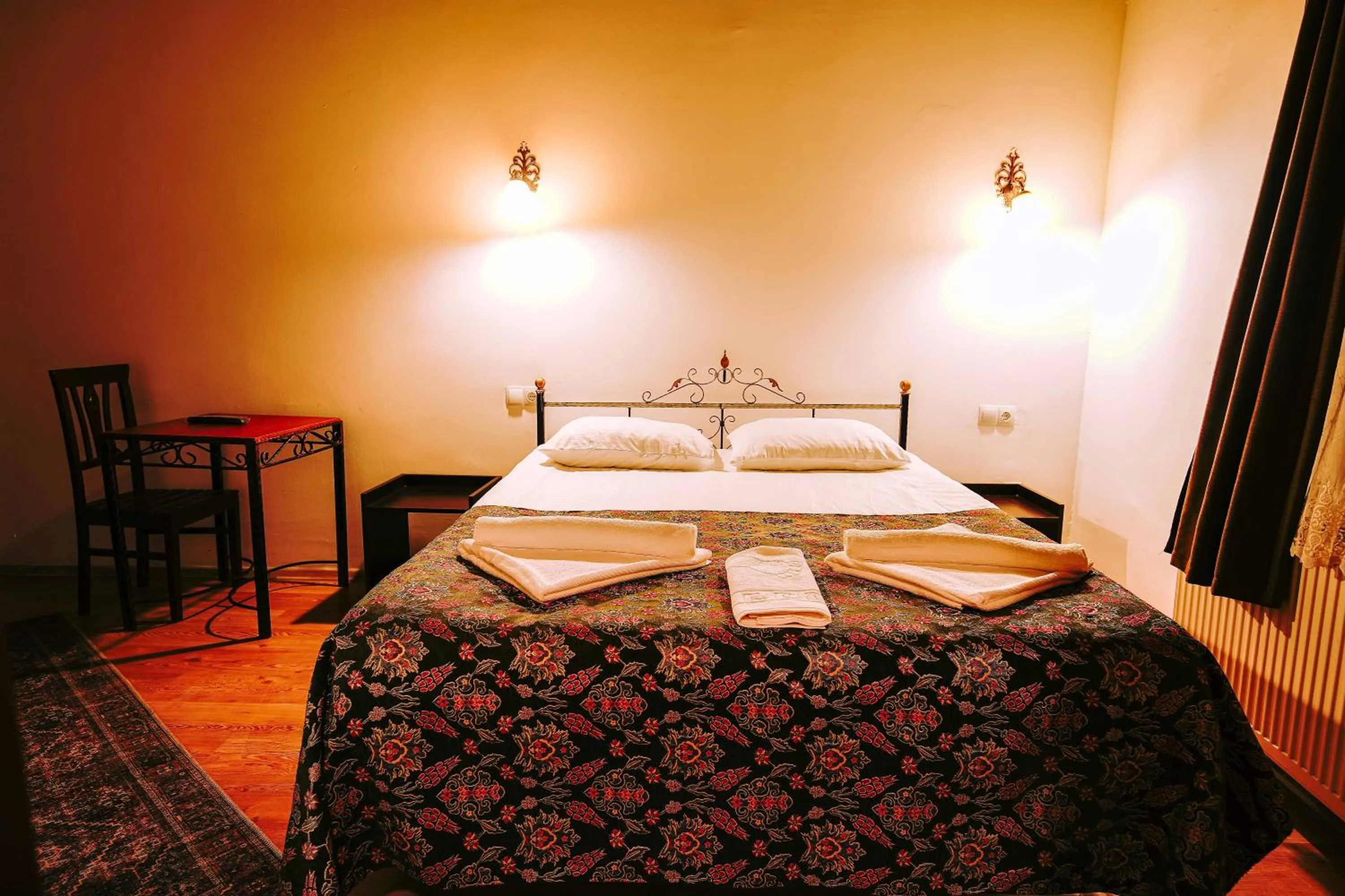 Bed in Alaca Cave Cappadocia