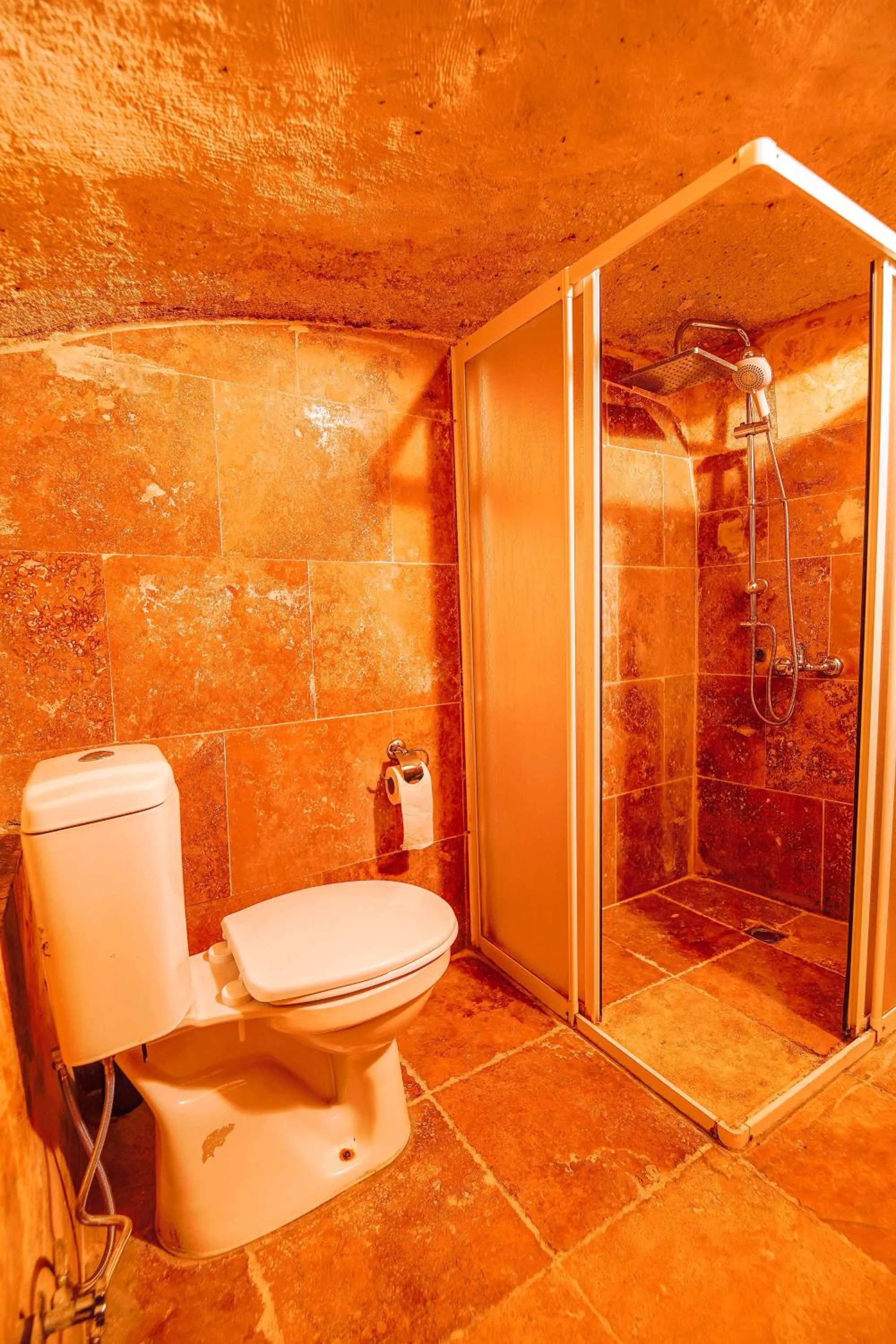 Shower in Alaca Cave Cappadocia