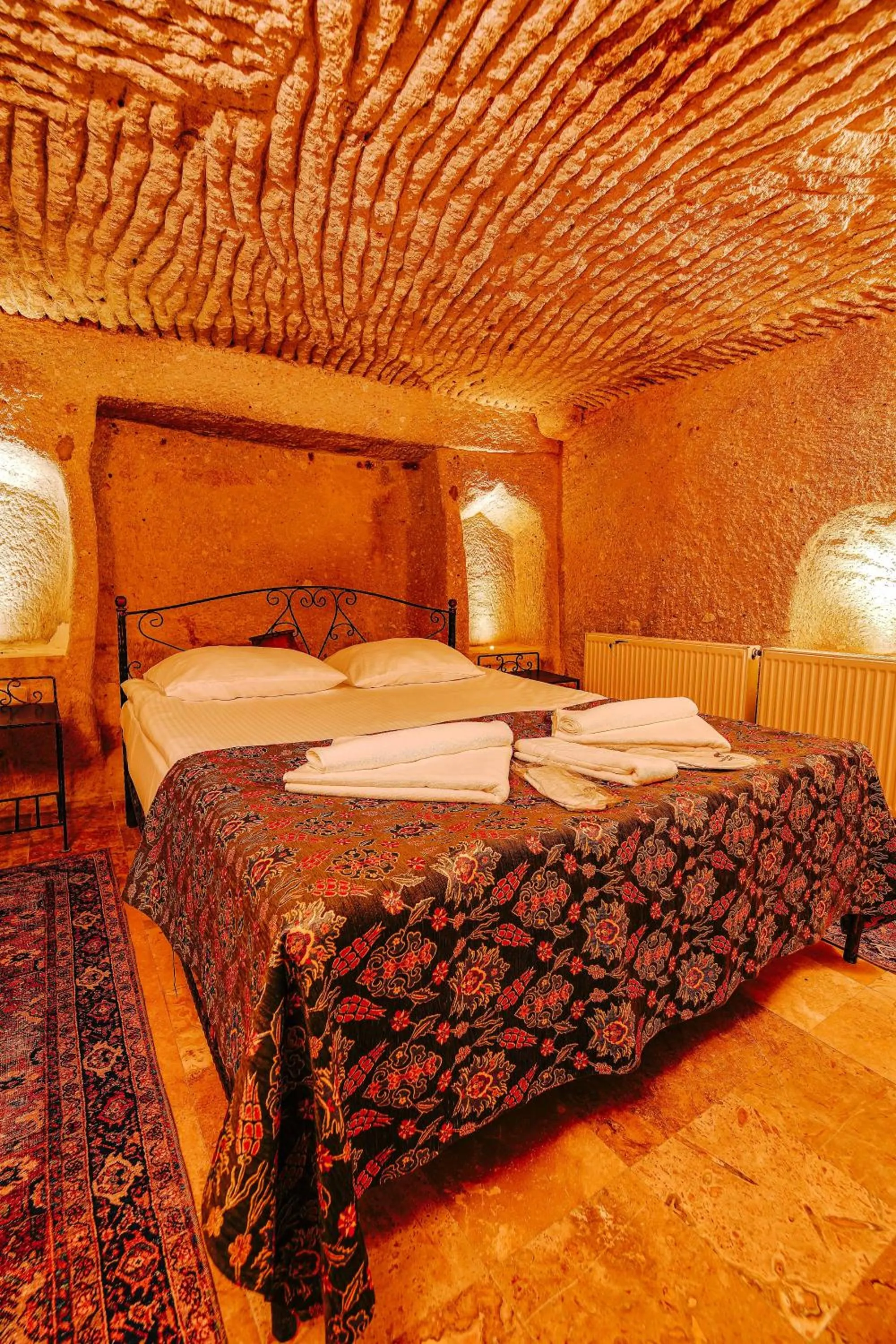 Bed in Alaca Cave Cappadocia
