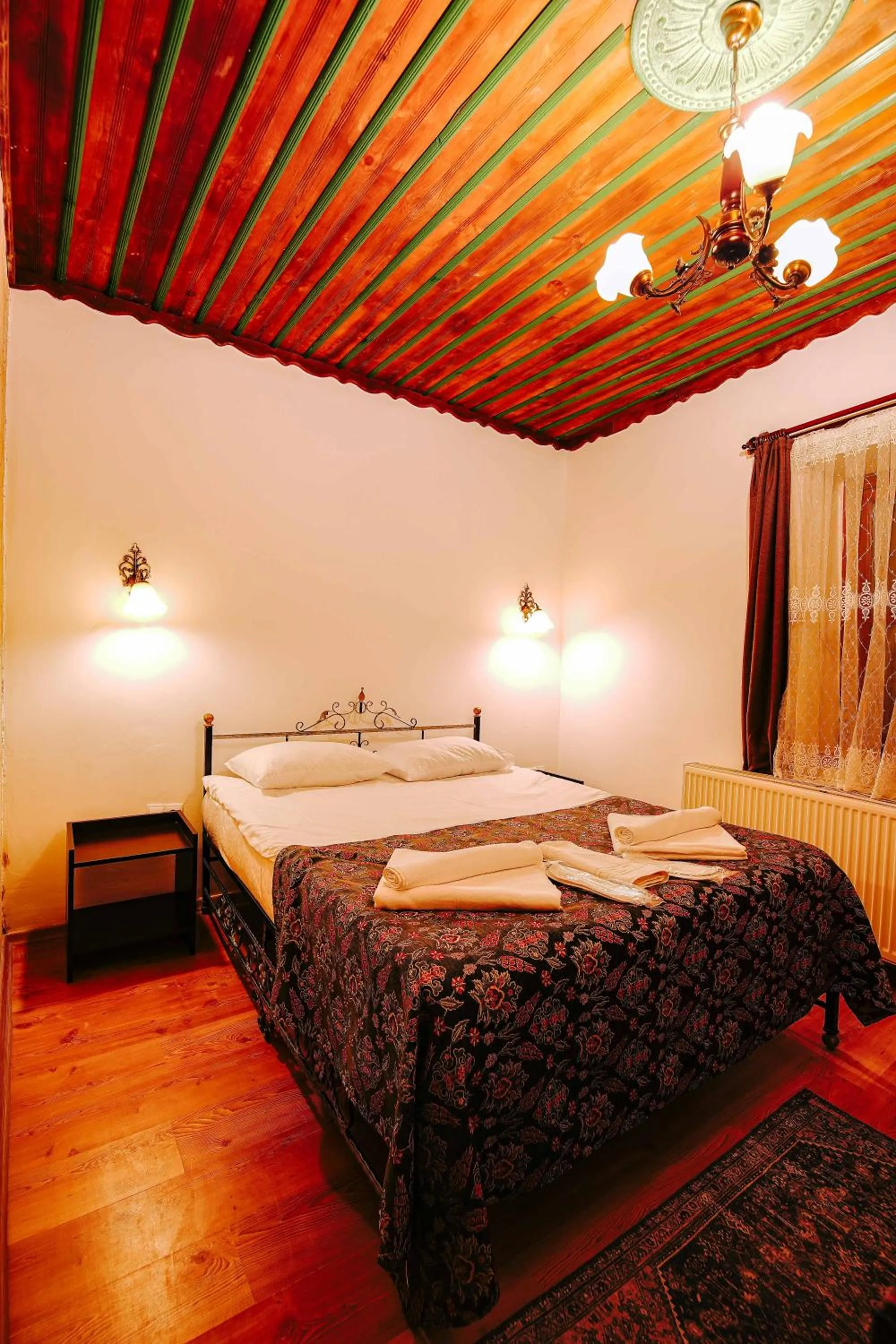 Bed in Alaca Cave Cappadocia