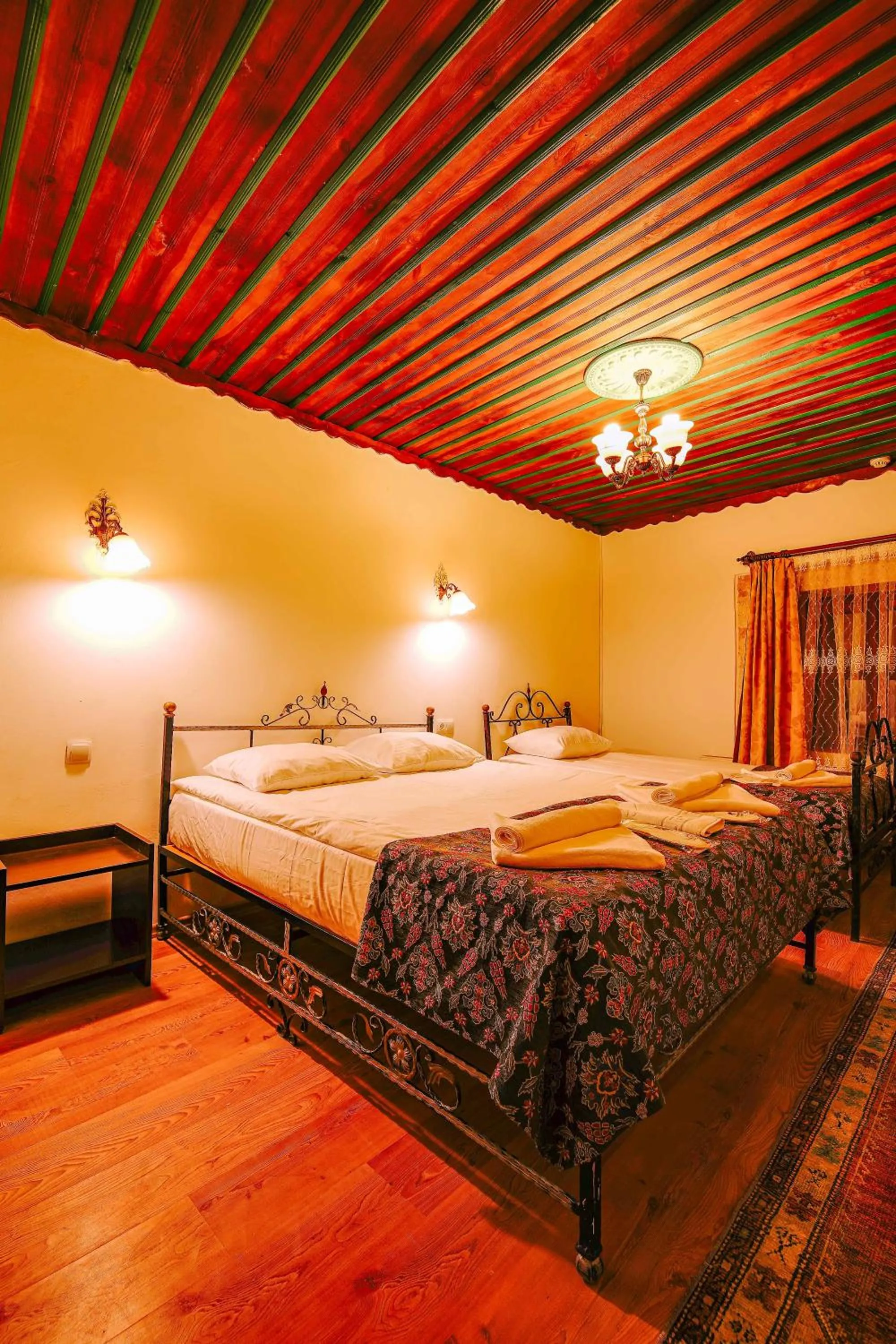 Bed in Alaca Cave Cappadocia