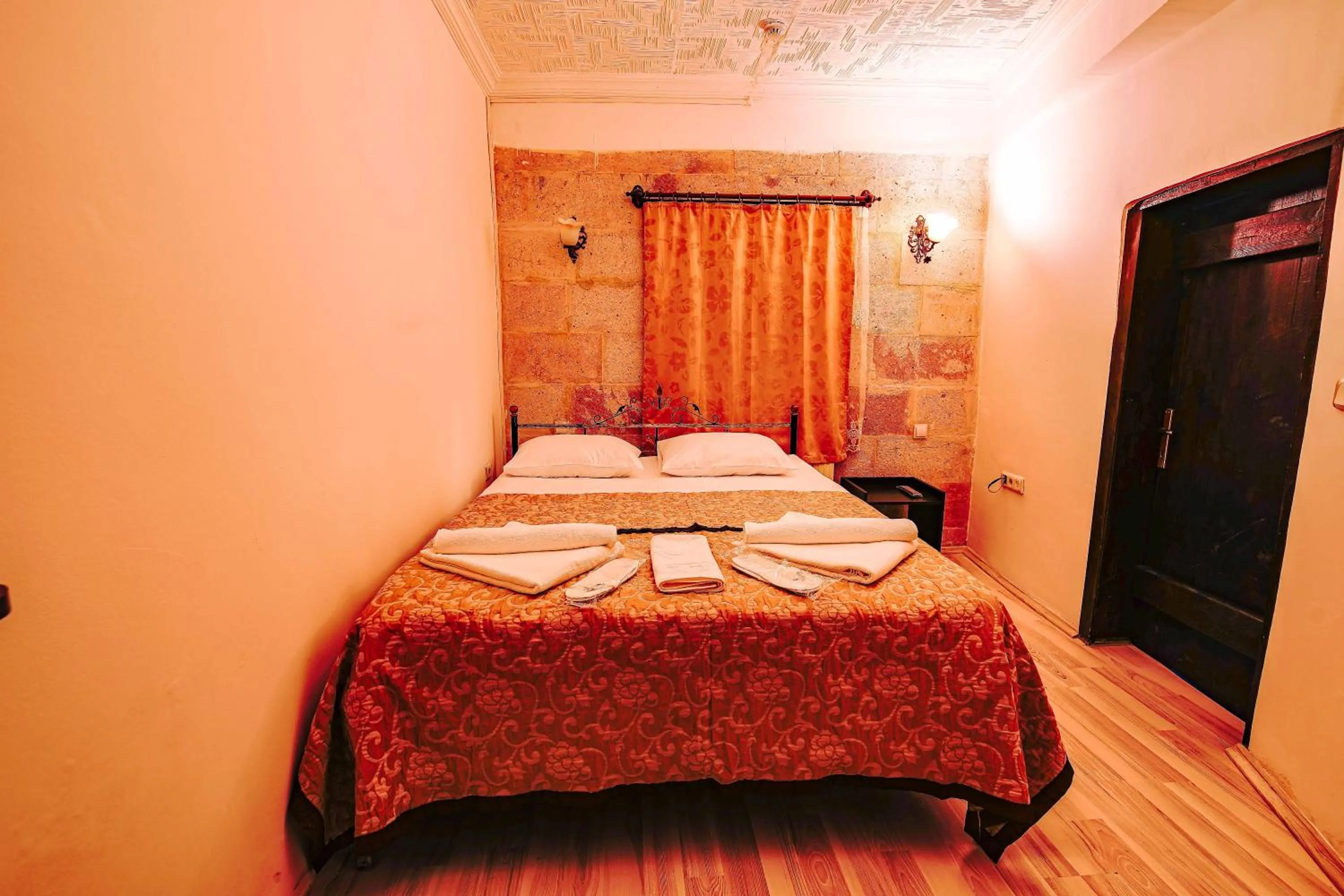 Bed in Alaca Cave Cappadocia