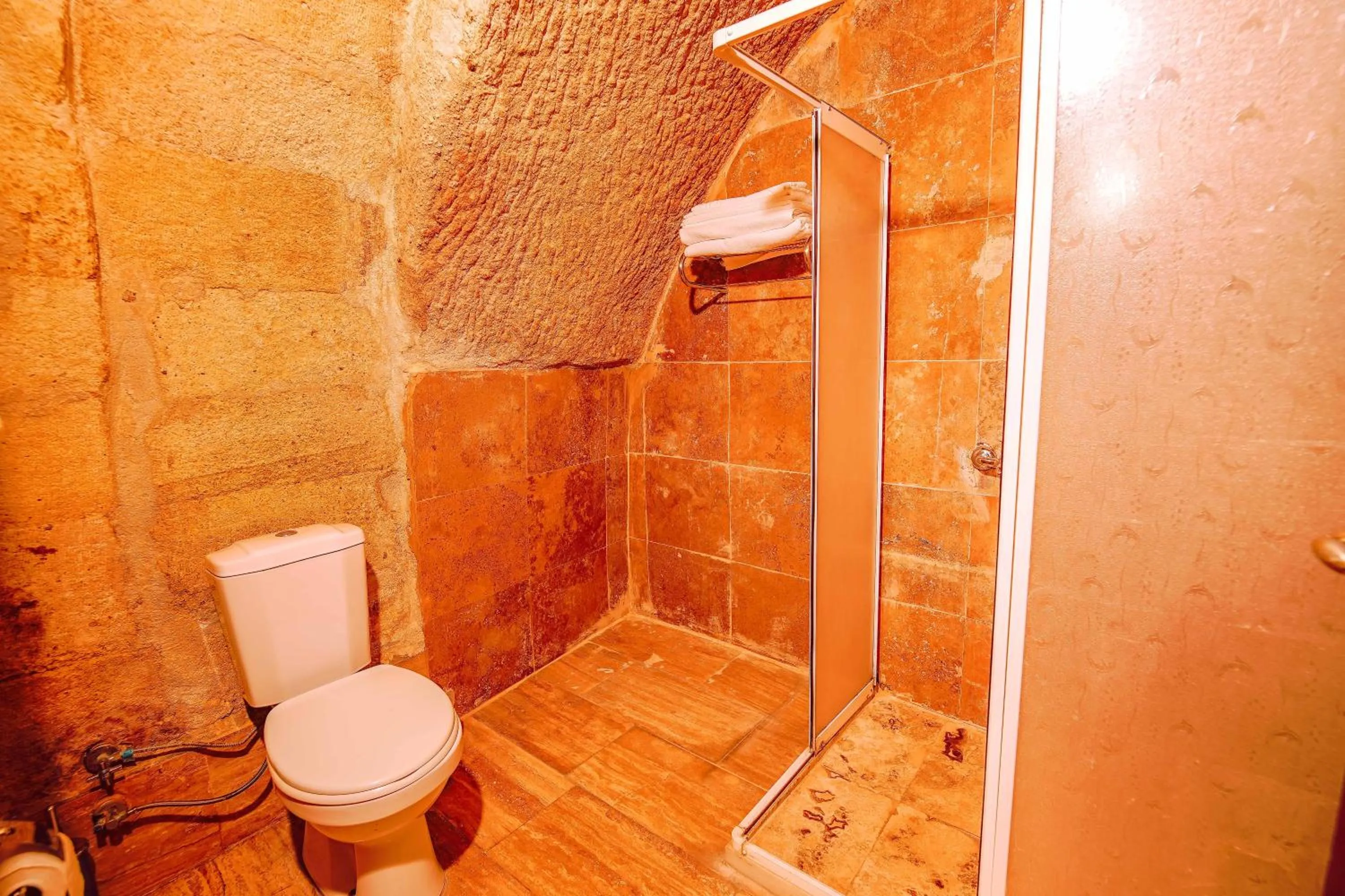 Shower in Alaca Cave Cappadocia