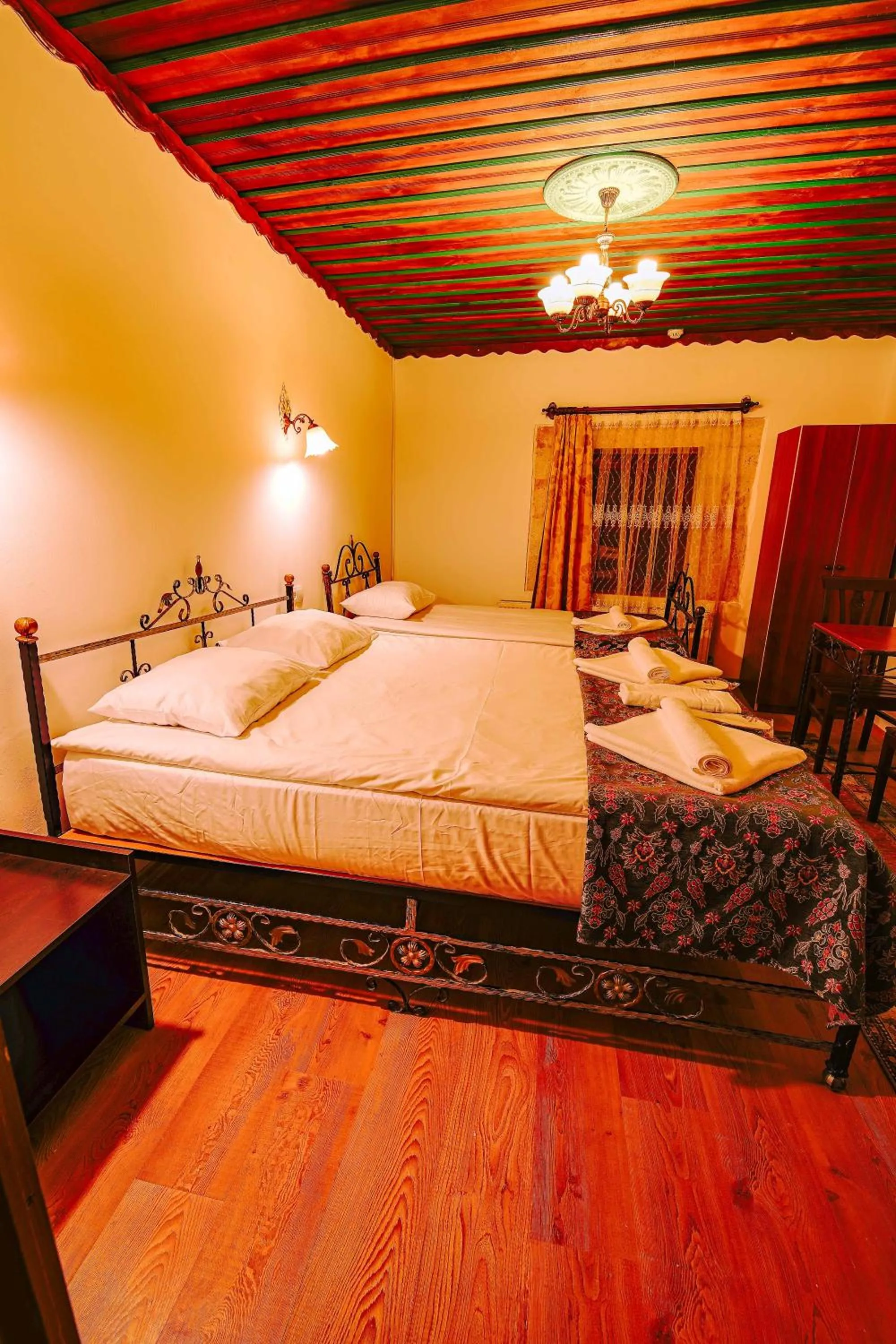 Bed in Alaca Cave Cappadocia