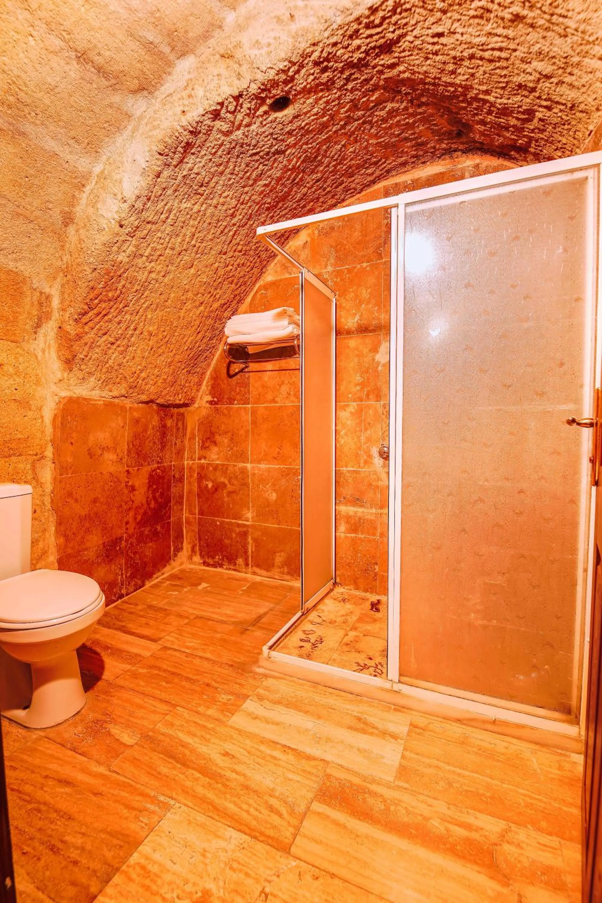 Shower in Alaca Cave Cappadocia