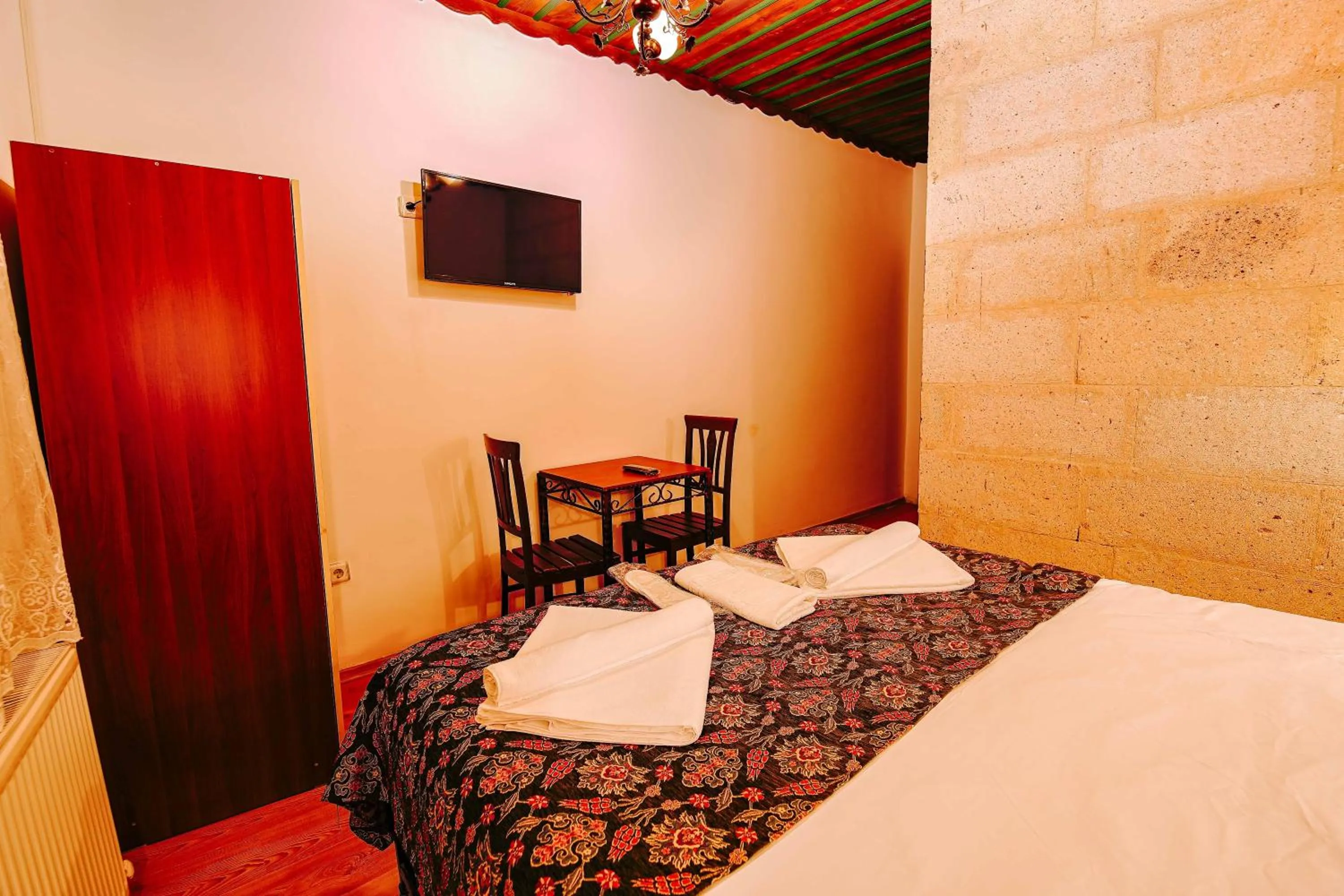 Bed in Alaca Cave Cappadocia