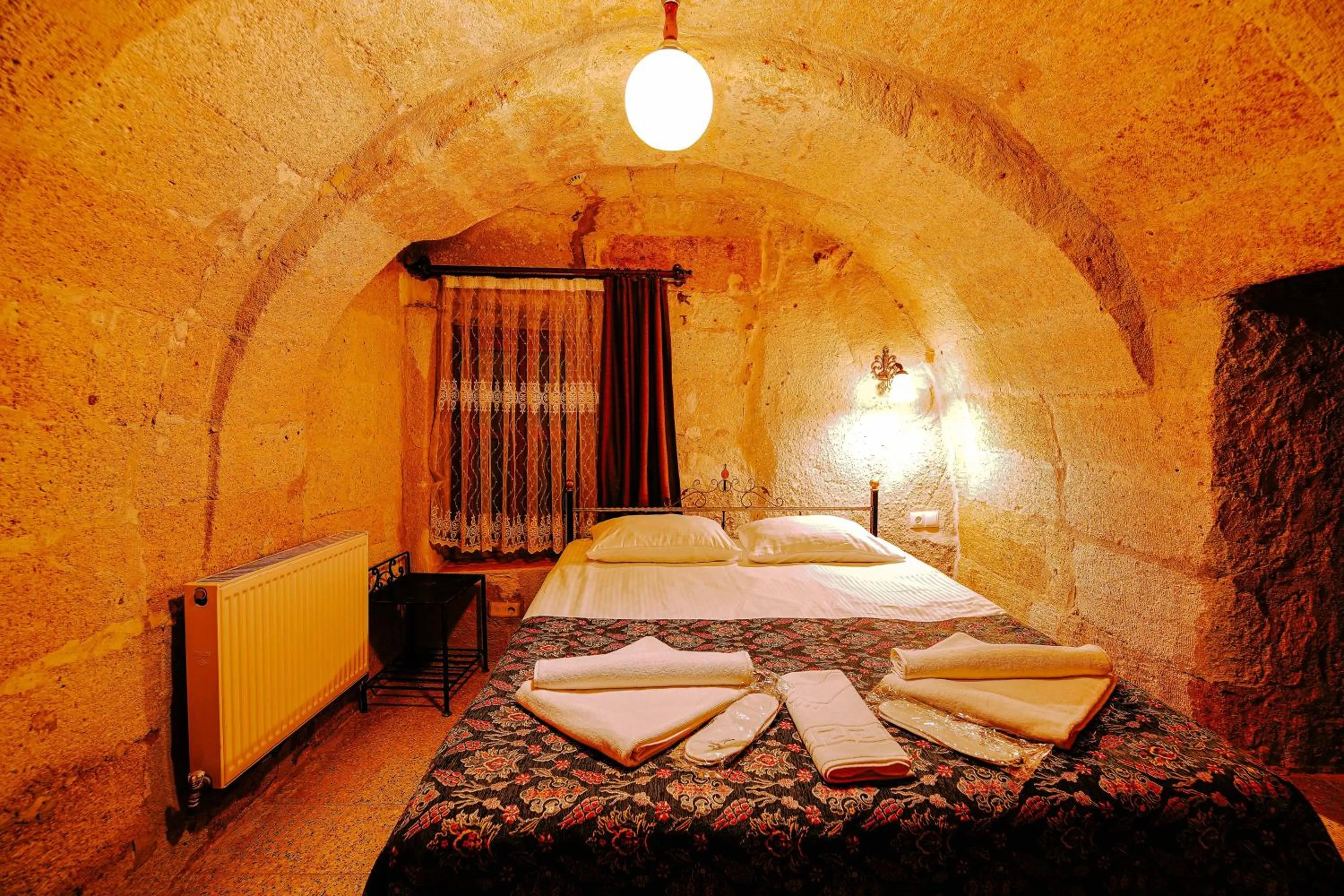 Bed in Alaca Cave Cappadocia