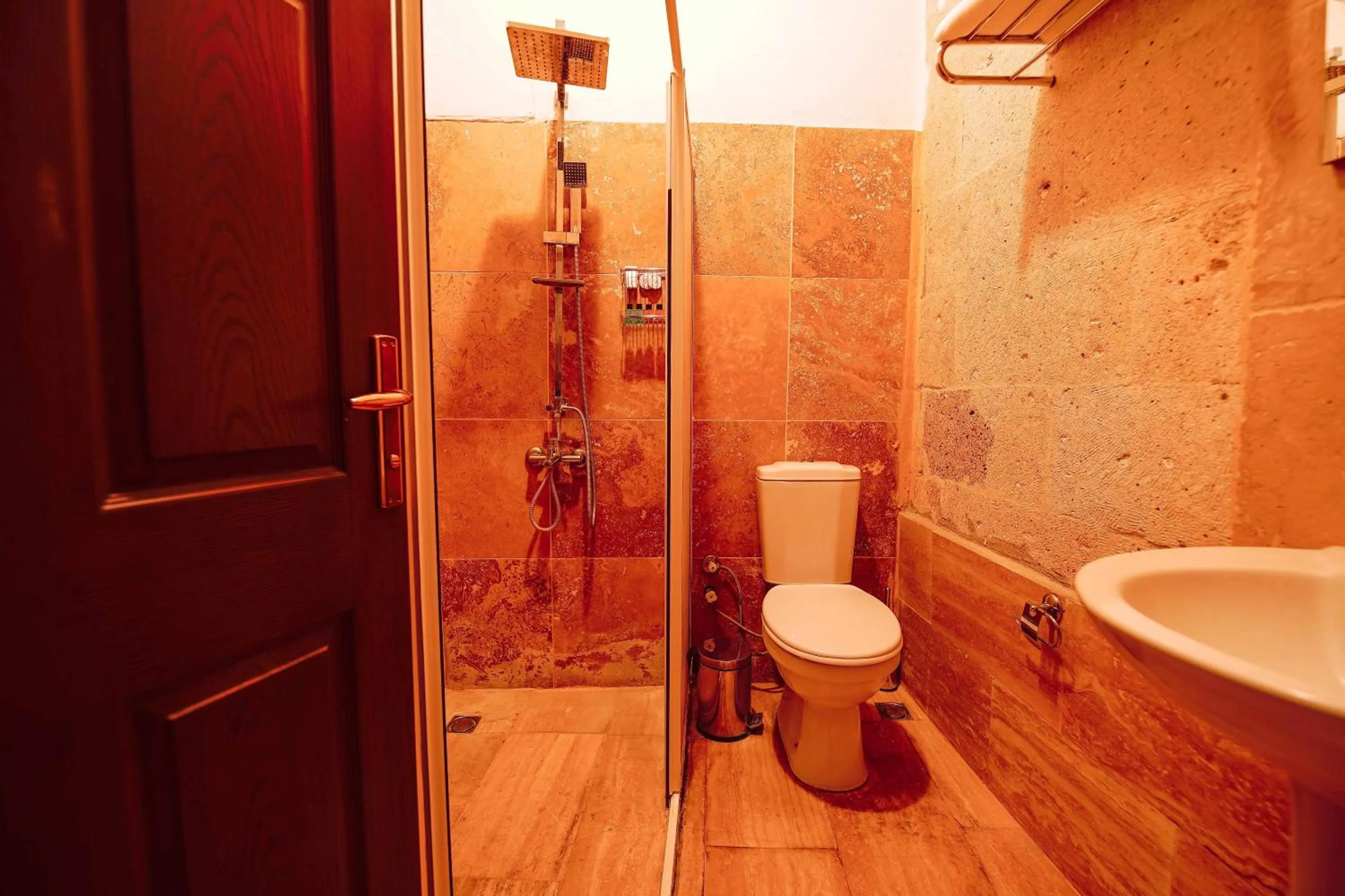 Shower in Alaca Cave Cappadocia