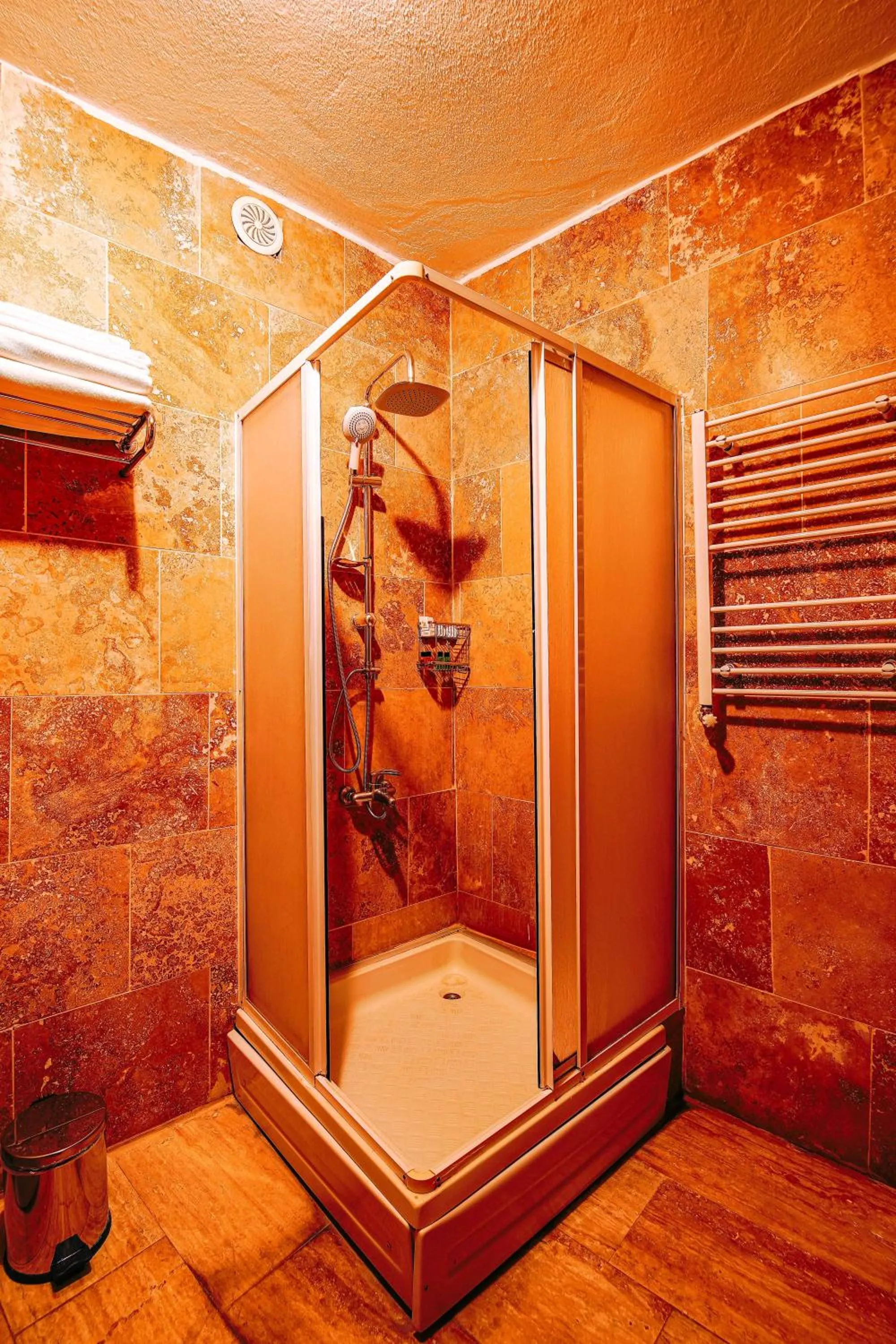 Shower in Alaca Cave Cappadocia